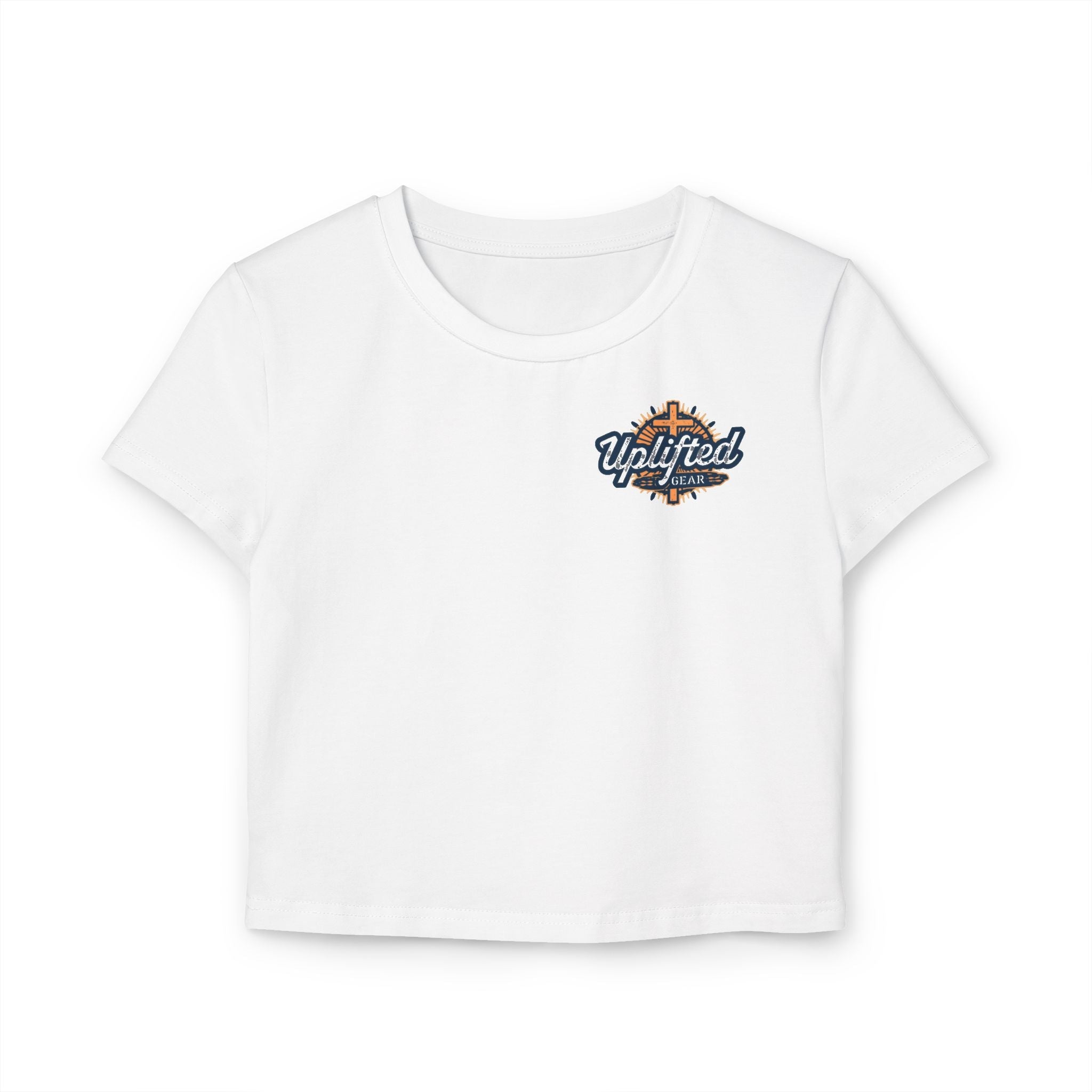 Women's Baby Tee - Phillipians 4:13 Bible Verse Religious Design Printify