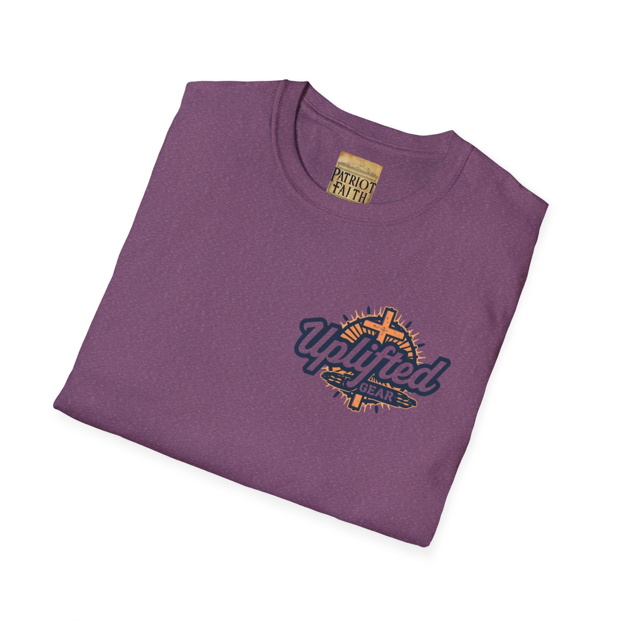 Religious Graphic Tee with Armor Of God Design - Unisex Softstyle T-Shirt Printify
