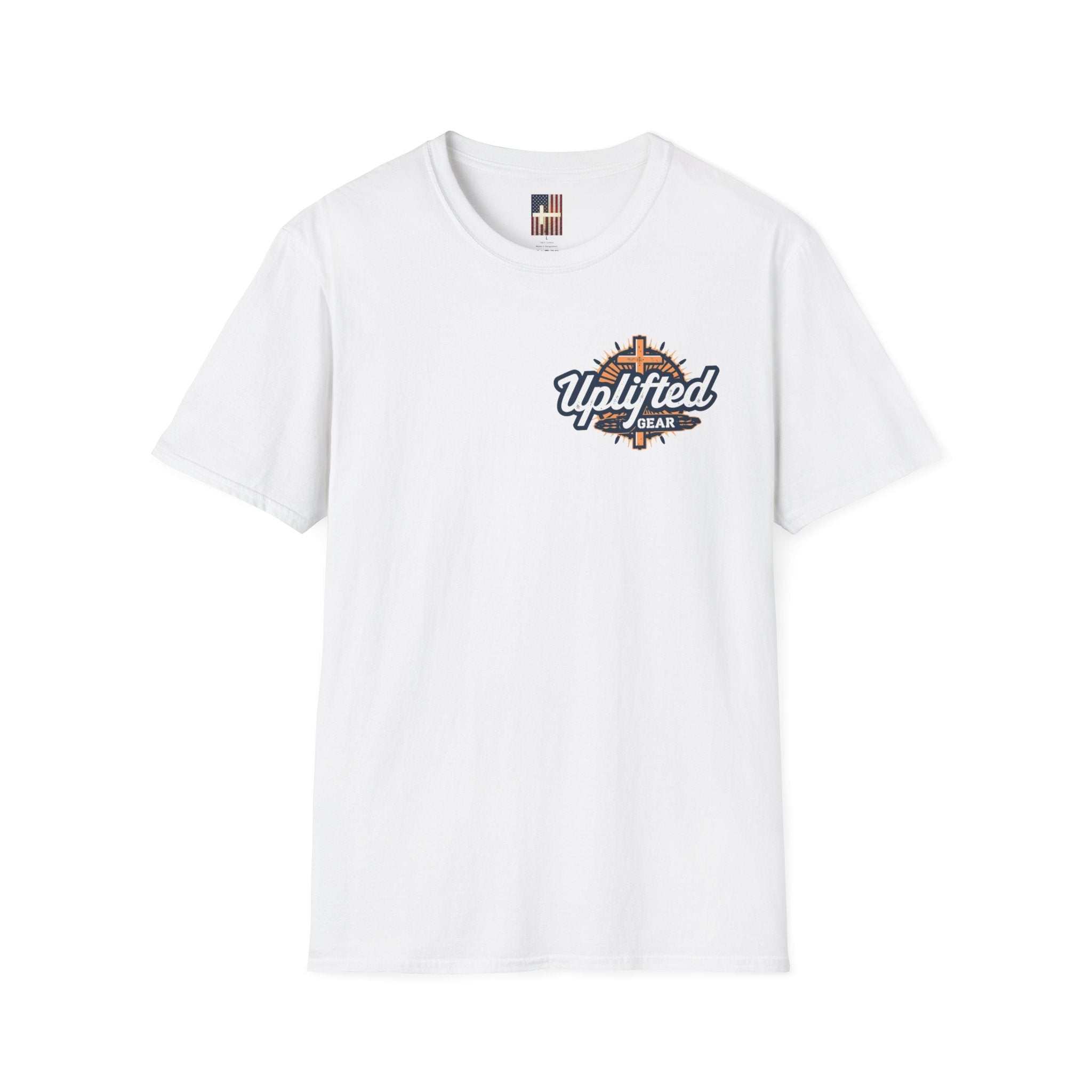 Ichthus Jesus Fish T-shirt - Jesus Word Art - Christian Faith Symbol T-shirt Printify