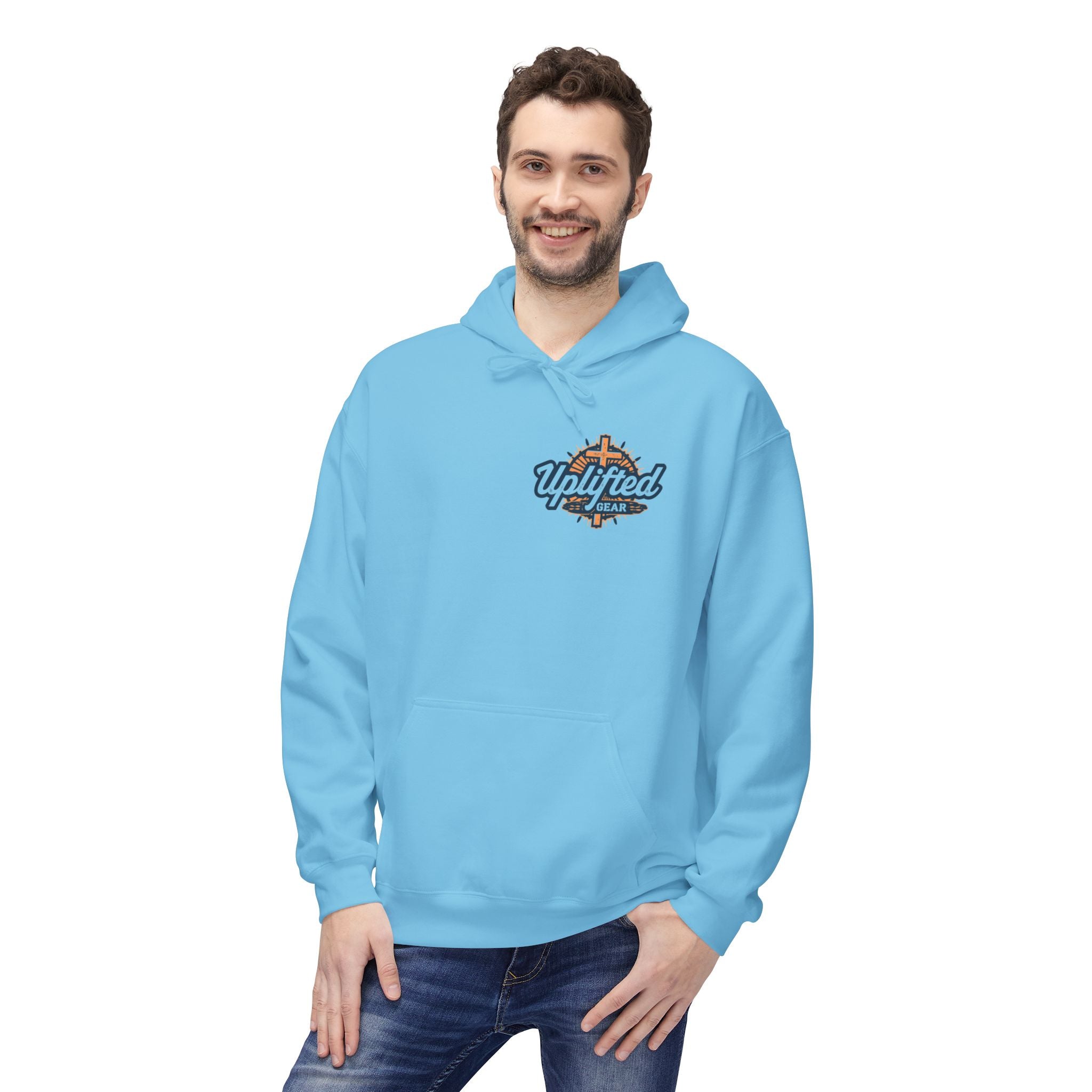 Hoodie - Philippians 4 : 13 Bible Verse Religious Design Printify