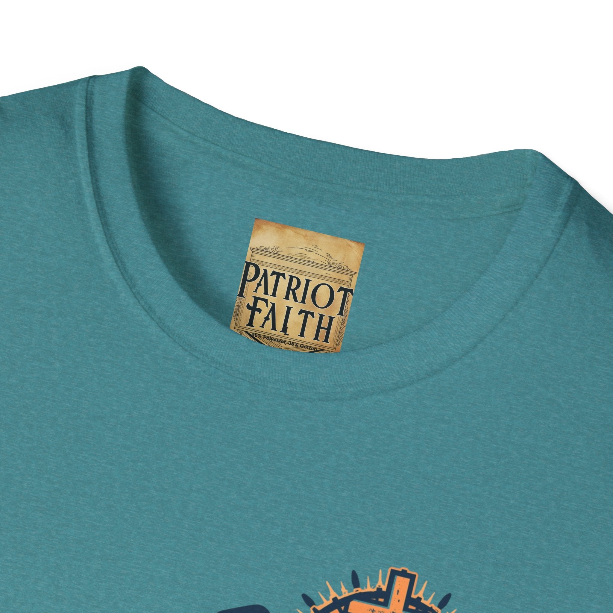 Religious Graphic Armor Of God Design - Unisex Softstyle T-Shirt Printify