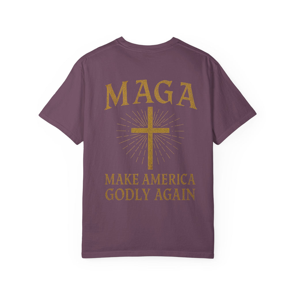 Make America Godly Again T-Shirt – MAGA Christian Patriotic Tee for Bold Faith & Freedom Printify