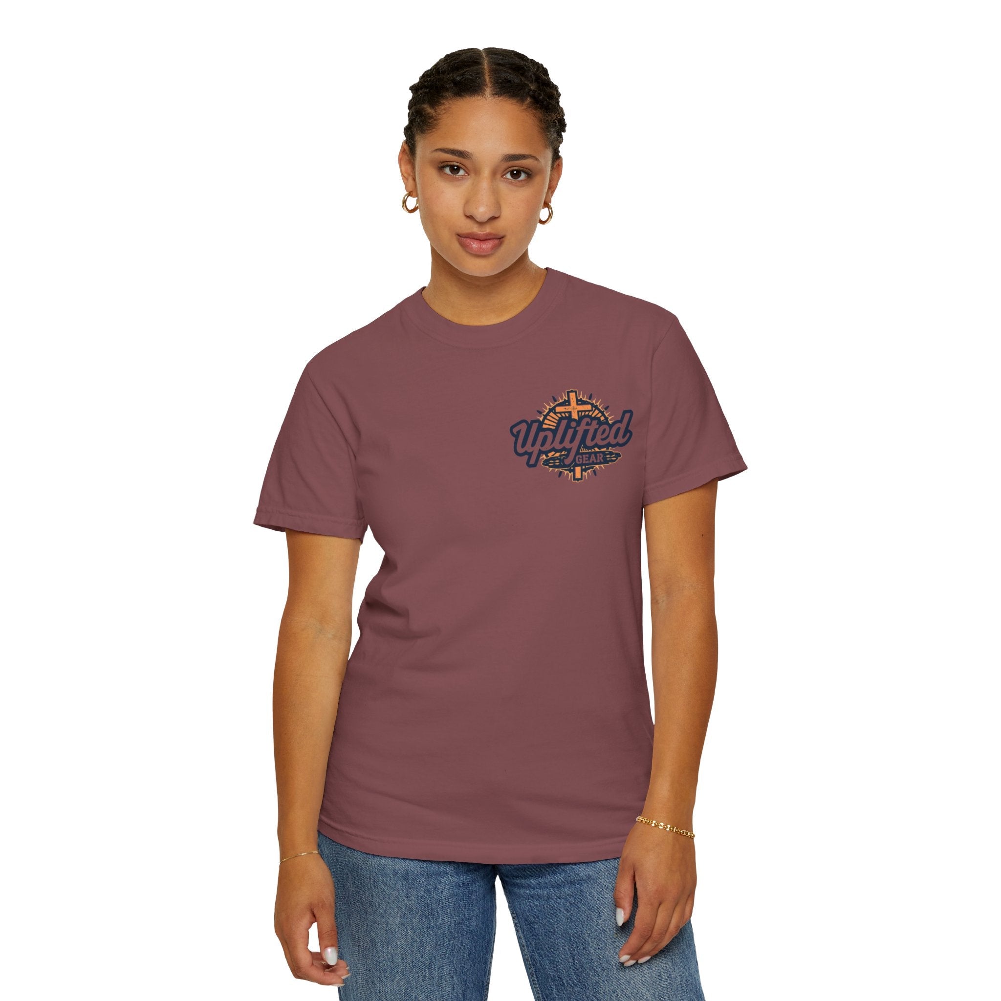 Bible Verse Unisex Garment-Dyed T-shirt -  Philippians 4 : 13 Printify