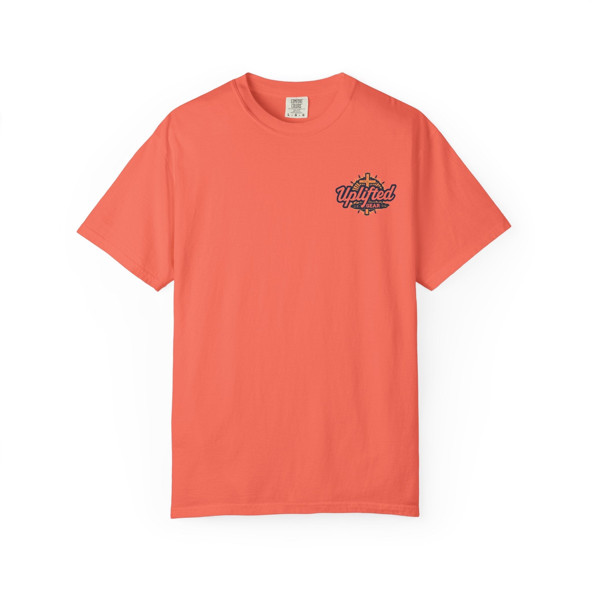 Bible Verse Unisex Garment-Dyed T-shirt - Isaiah 41 : 10 Printify