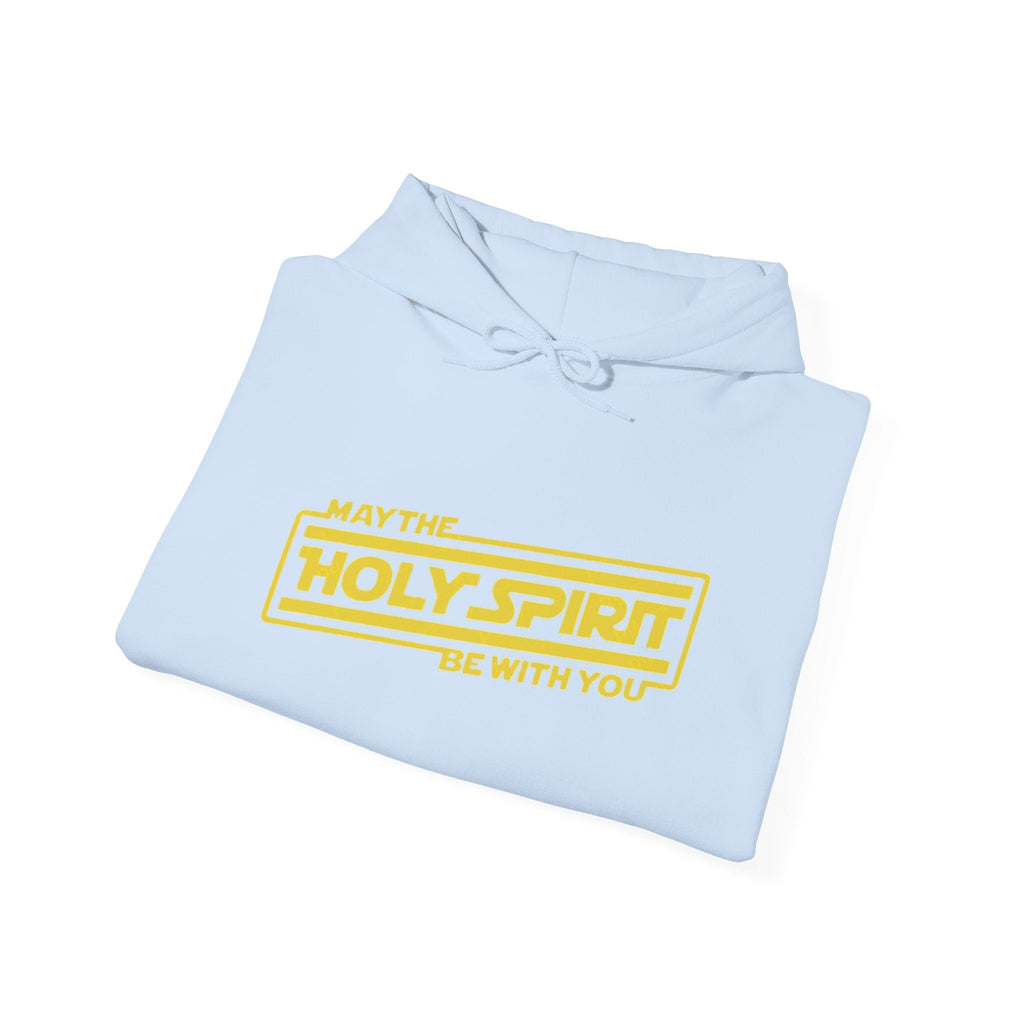 May the Holy Spirit Be With You Hoodie - Christian Star Wars Parody Hoodie Printify