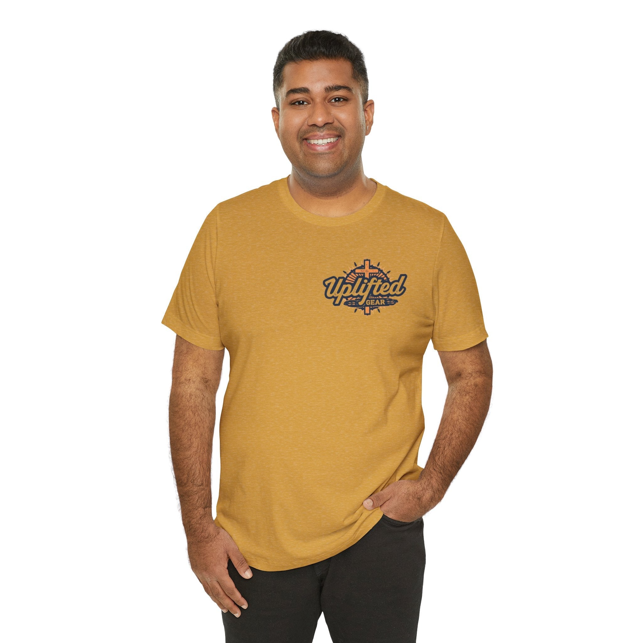 Trust in The Lord Proverbs 3:5-6 Biblical Design Unisex Jersey Short Sleeve Tee Printify