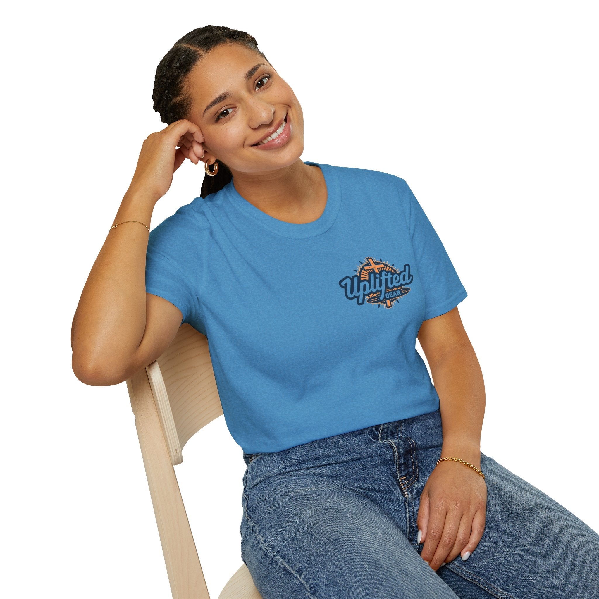 Trust in The Lord Proverbs 3:5-6 Biblical Design Unisex Softstyle T-Shirt Printify