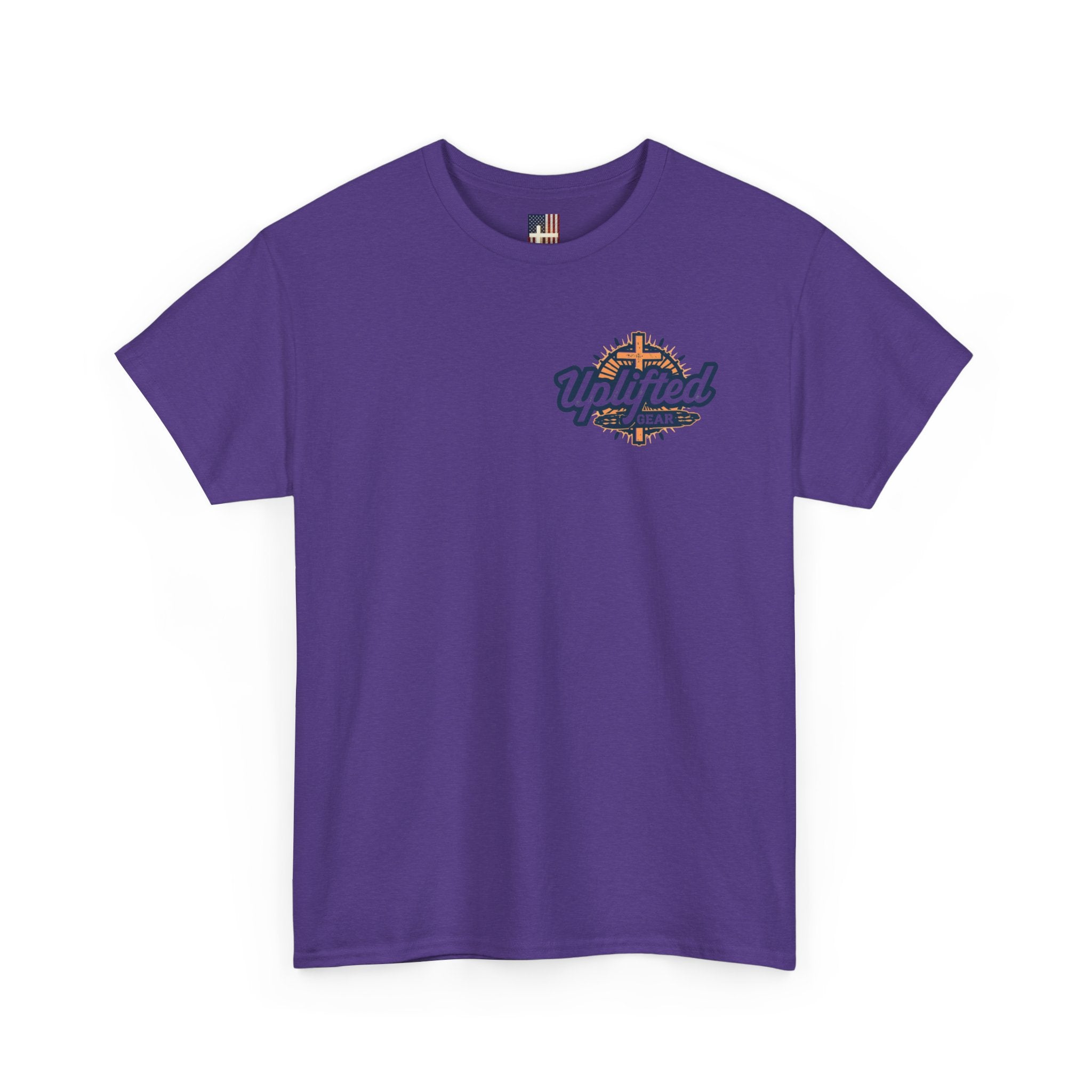 Trust in The Lord Proverbs 3:5-6 Biblical Design Unisex Heavy Cotton Tee Printify