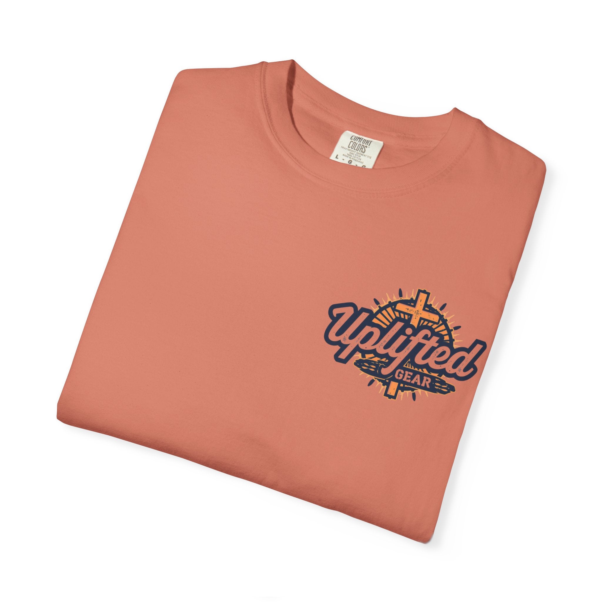 Faith Over Fear T-shirt – Graffiti Wall Christian T-shirt for Bold 2 Corinthians 5:7 Streetwear & Unshakable Faith Printify