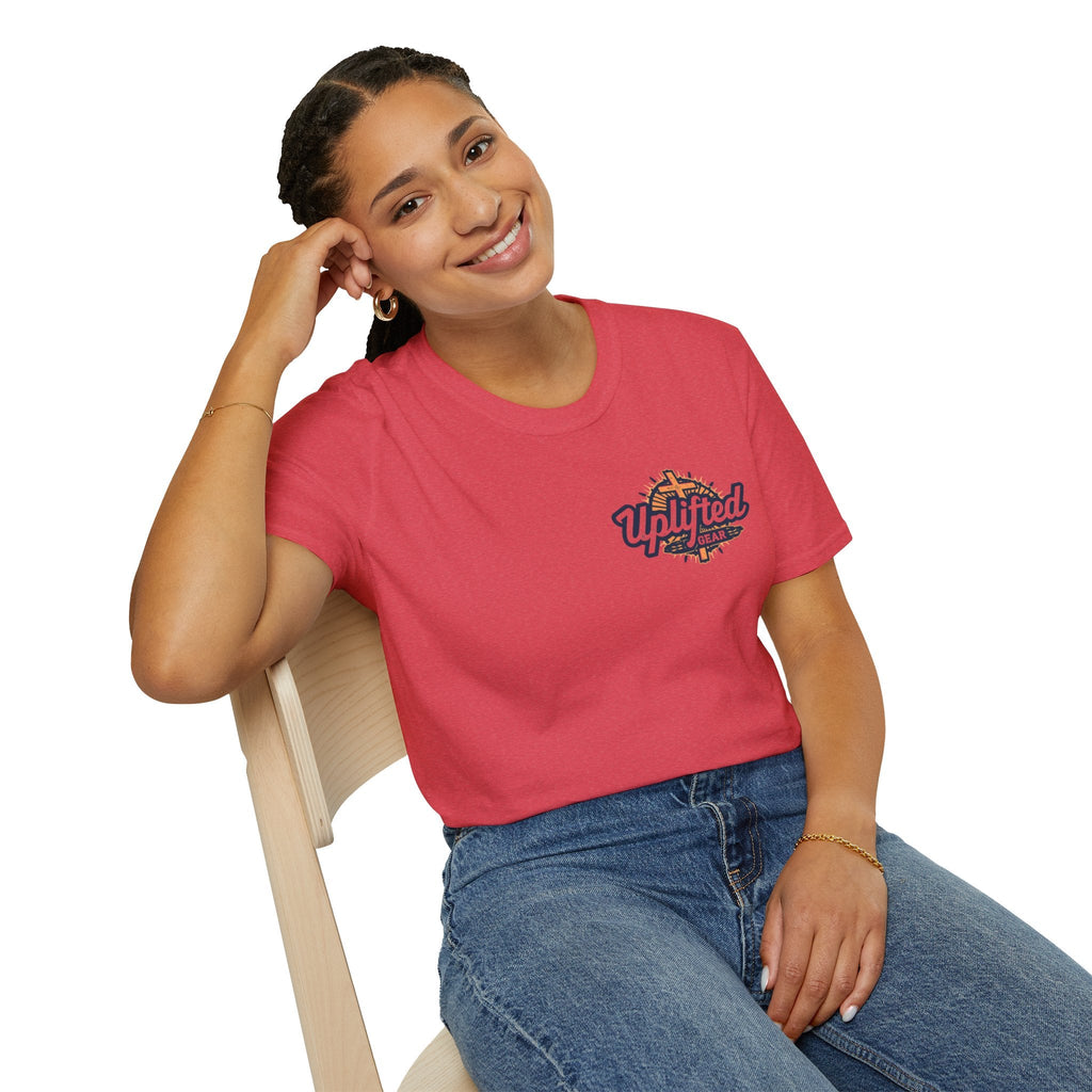 Religious Graphic Armor Of God Design - Unisex Softstyle T-Shirt Printify
