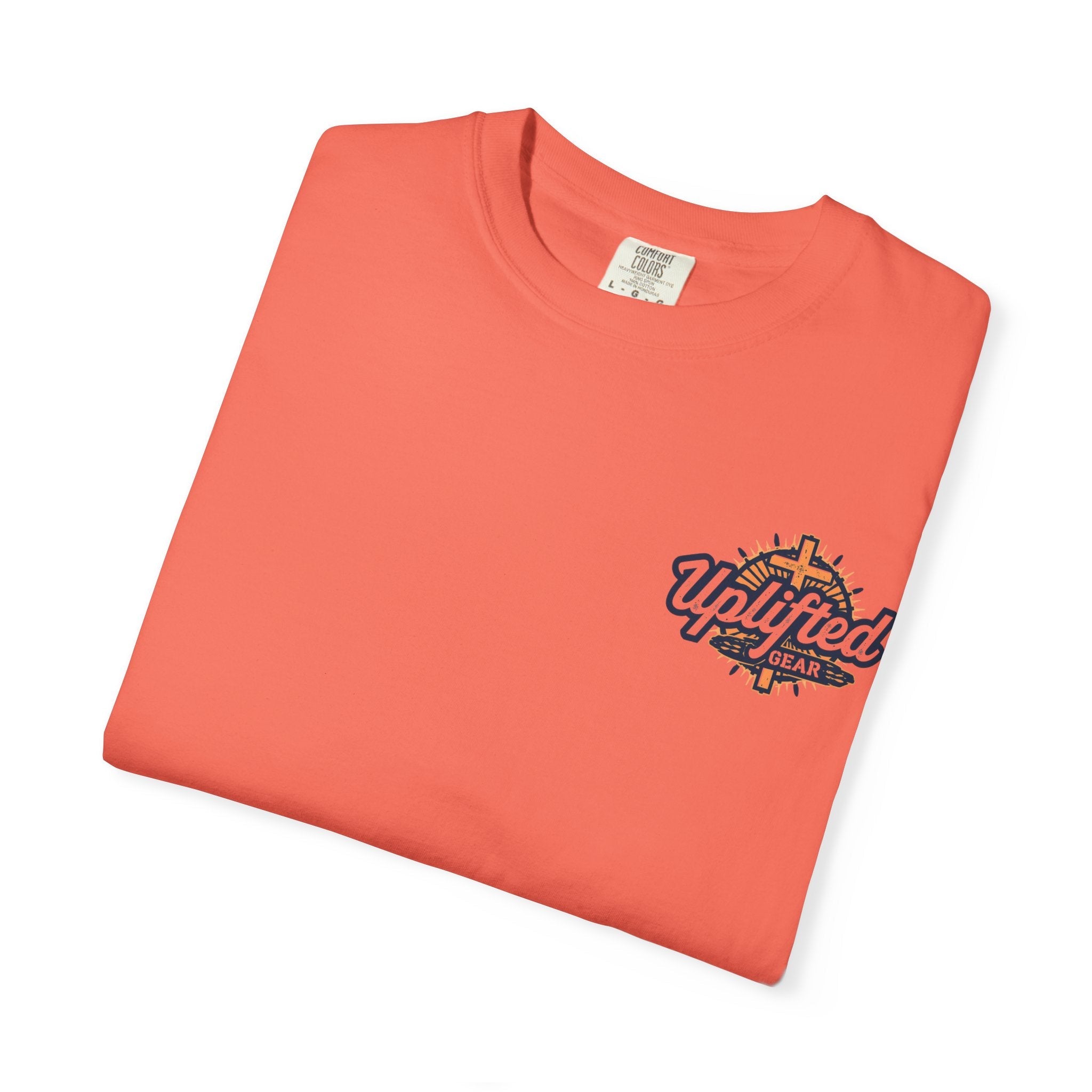 Jesus Is King T-shirt | Modern Typographic Cross Christian T-shirt Printify