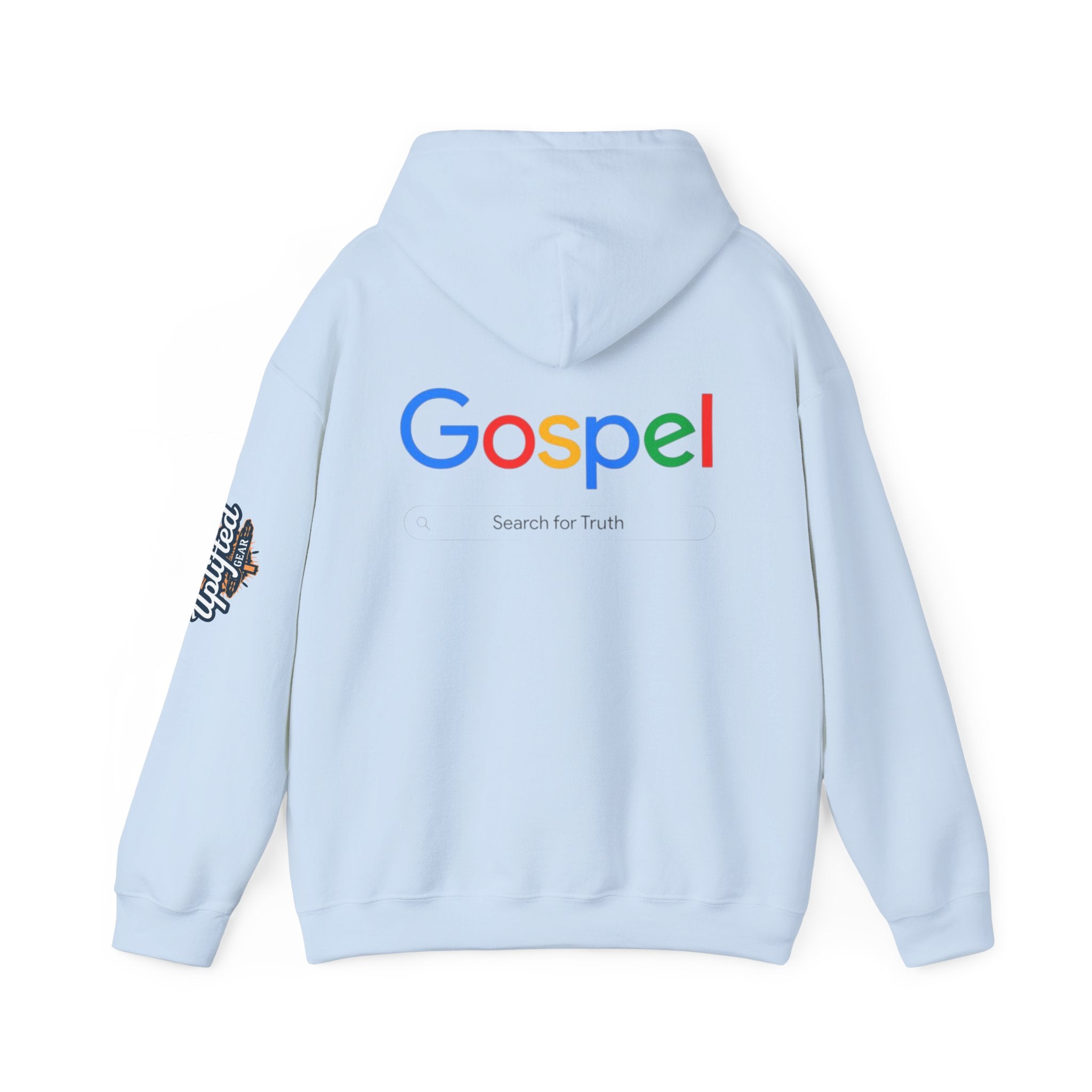 Gospel Hoodie — "Search for Truth" Christian Faith Pullover Printify