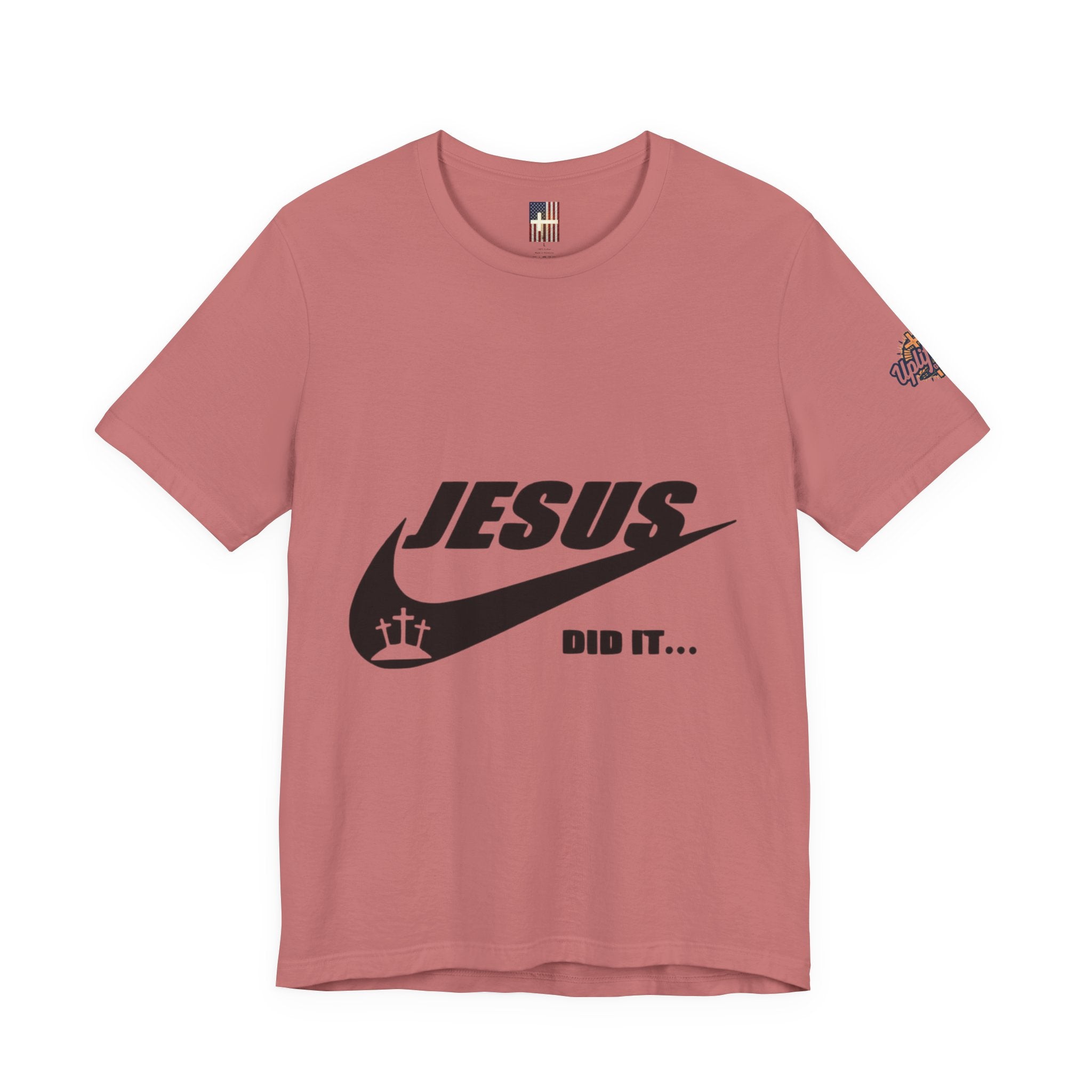 Jesus Did It T-shirt - Funny Christian Parody T-shirt - Faith & Victory Apparel