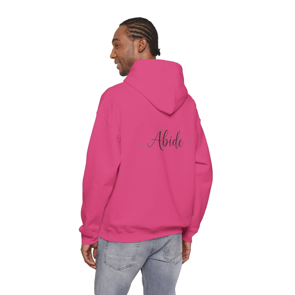 Abide Hoodie – Vine Wrapped John 15:5 Christian Hoodie for Cozy Devotion Printify