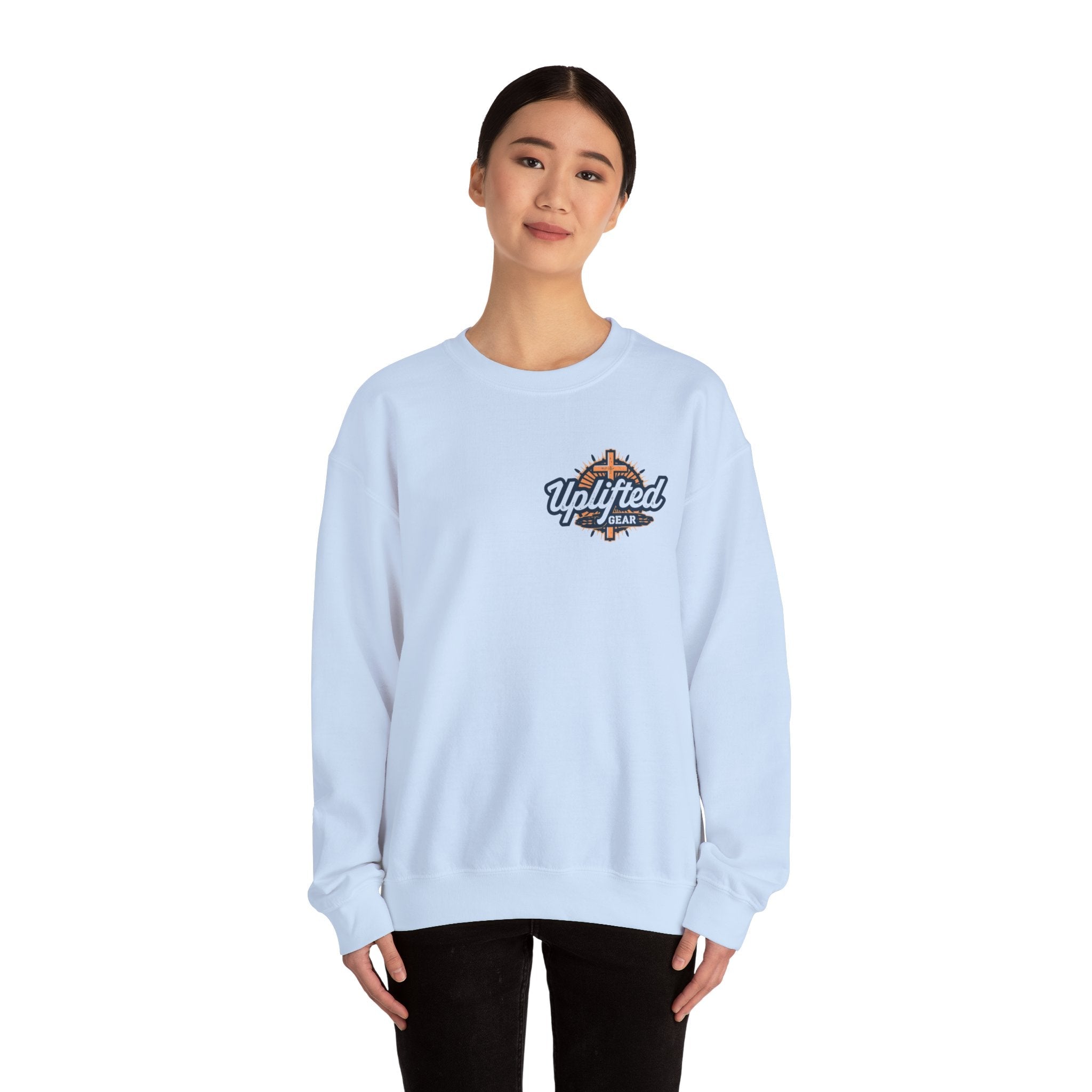 Abide Sweatshirt – Vine Wrapped John 15:5 Christian Sweatshirt for Cozy Devotion Printify