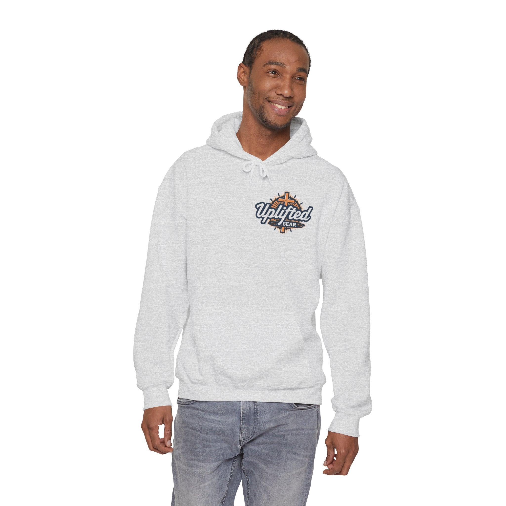 I Can’t, But I Know a Guy Hoodie – Jesus Cross Christian Hoodie for Cozy Faith Printify