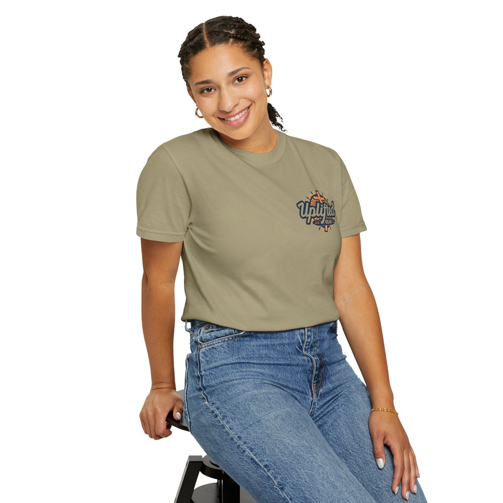 Bible Verse Unisex Garment-Dyed T-shirt -  Philippians 4 : 13 Printify