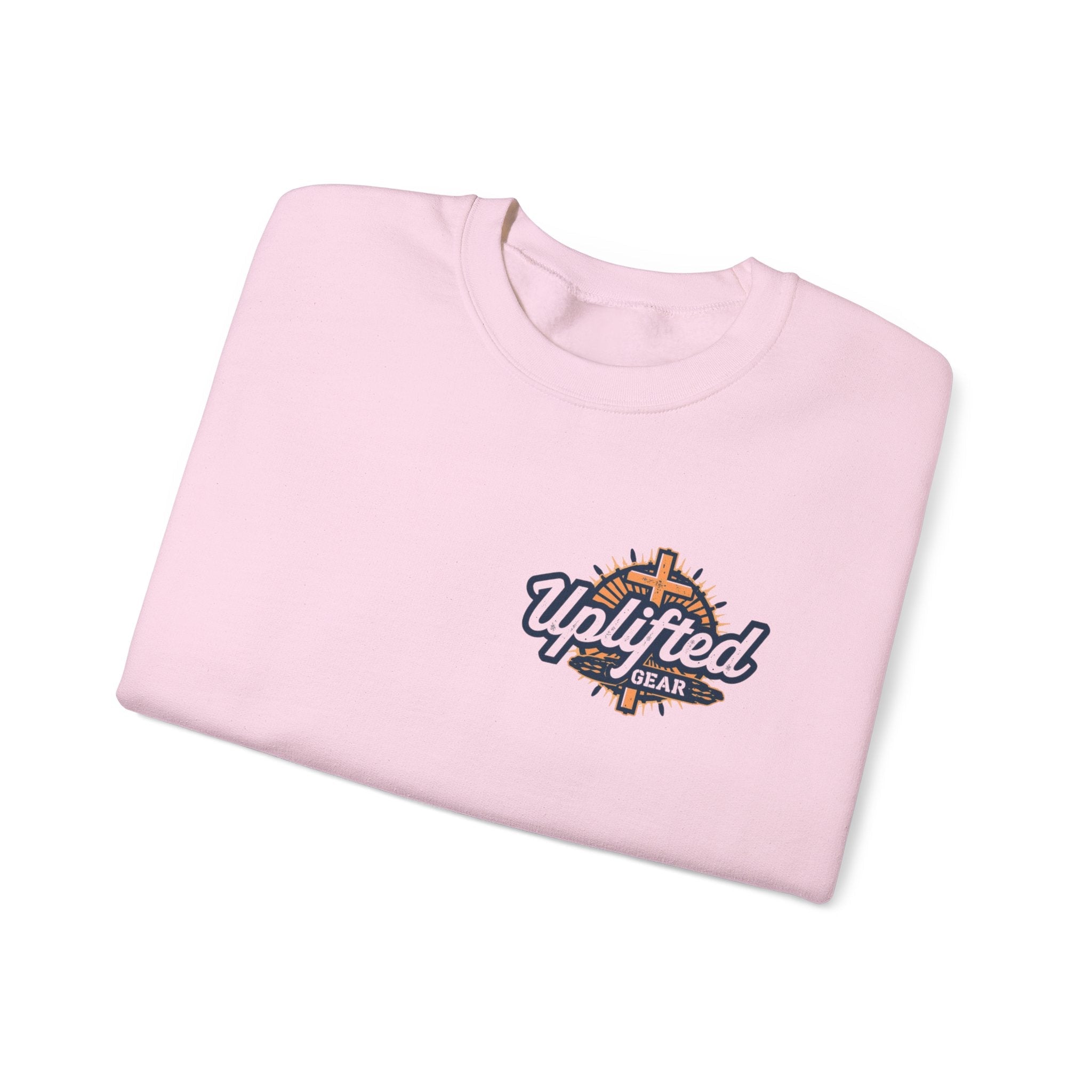 Uplifted Gear Christian Logo Sweatshirt Printify