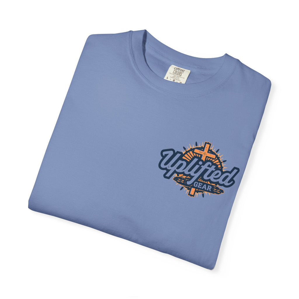 Jesus Ichthys T-shirt – Christian Fish Symbol with Cross & Jesus Inscription T-shirt for Eternal Faith & Streetwear Printify