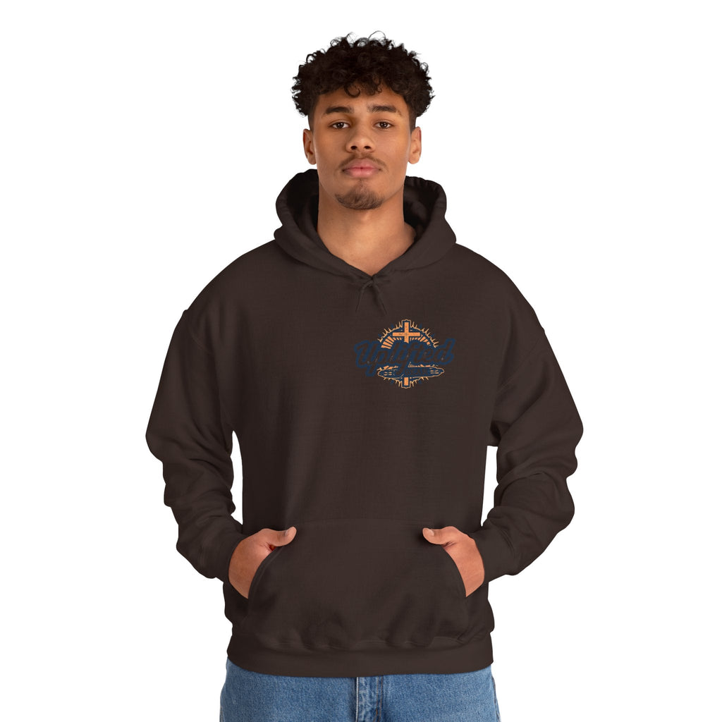 God Created Adam and Eve Hoodie – Biblical Truth Christian Hoodie for Unshakable Faith Printify