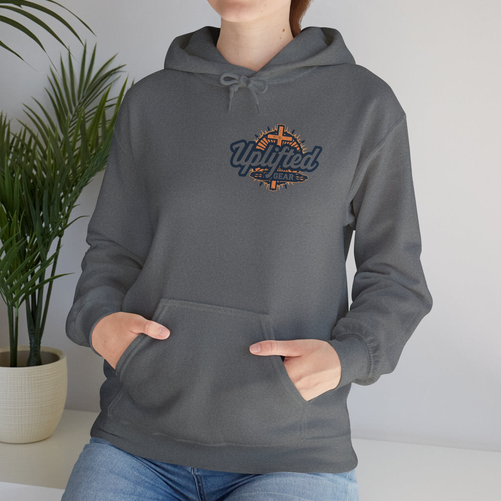 Religious Graphic Armor Of God Design - Unisex Heavy Blend™ Hooded Sweatshirt Printify