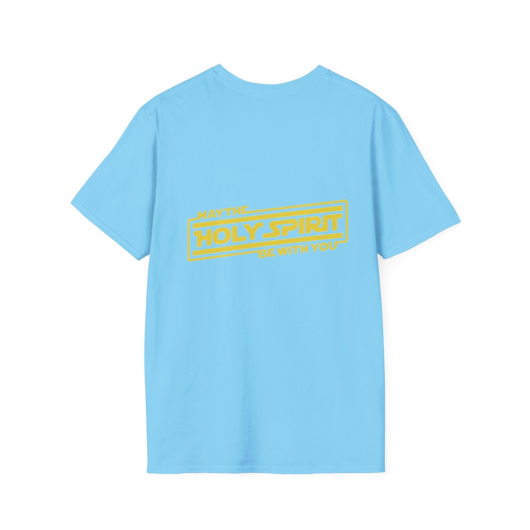 May the Holy Spirit Be With You T-shirt - Christian Star Wars Parody T-shirt Printify