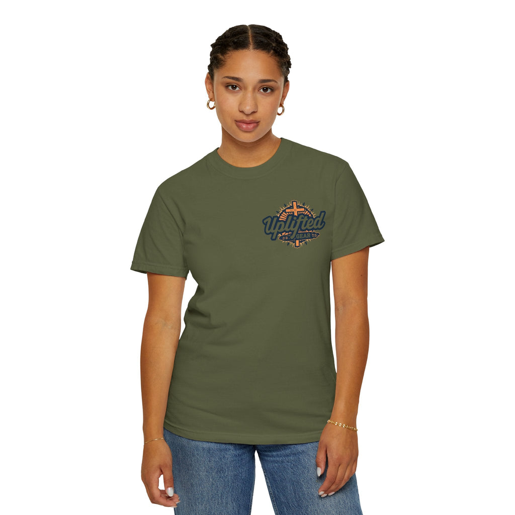 Bible Verse Unisex Garment-Dyed T-shirt -  Philippians 4 : 13 Printify