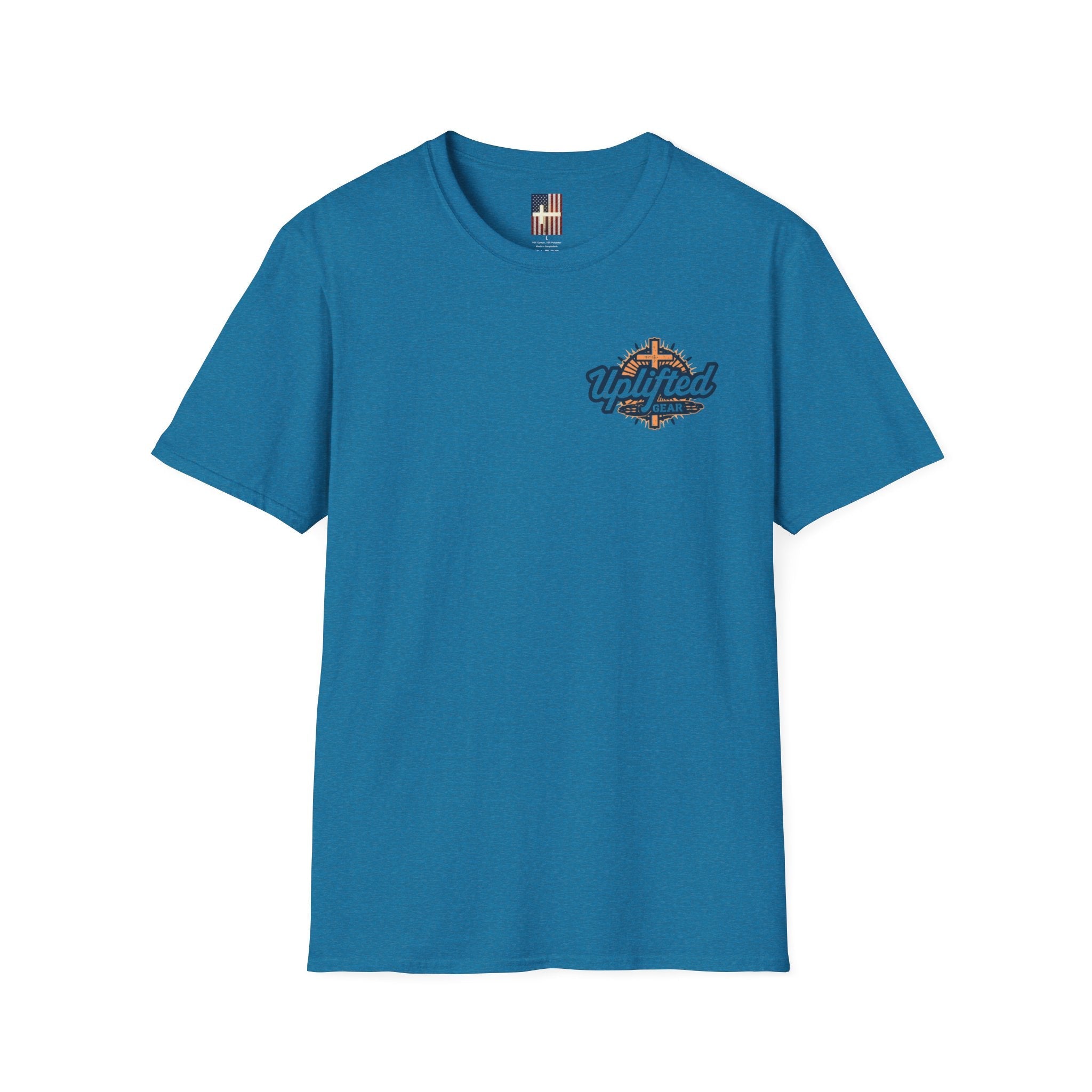 Stand for the Flag Kneel for the Cross T-shirt | Patriotic Eagle T-shirt Printify