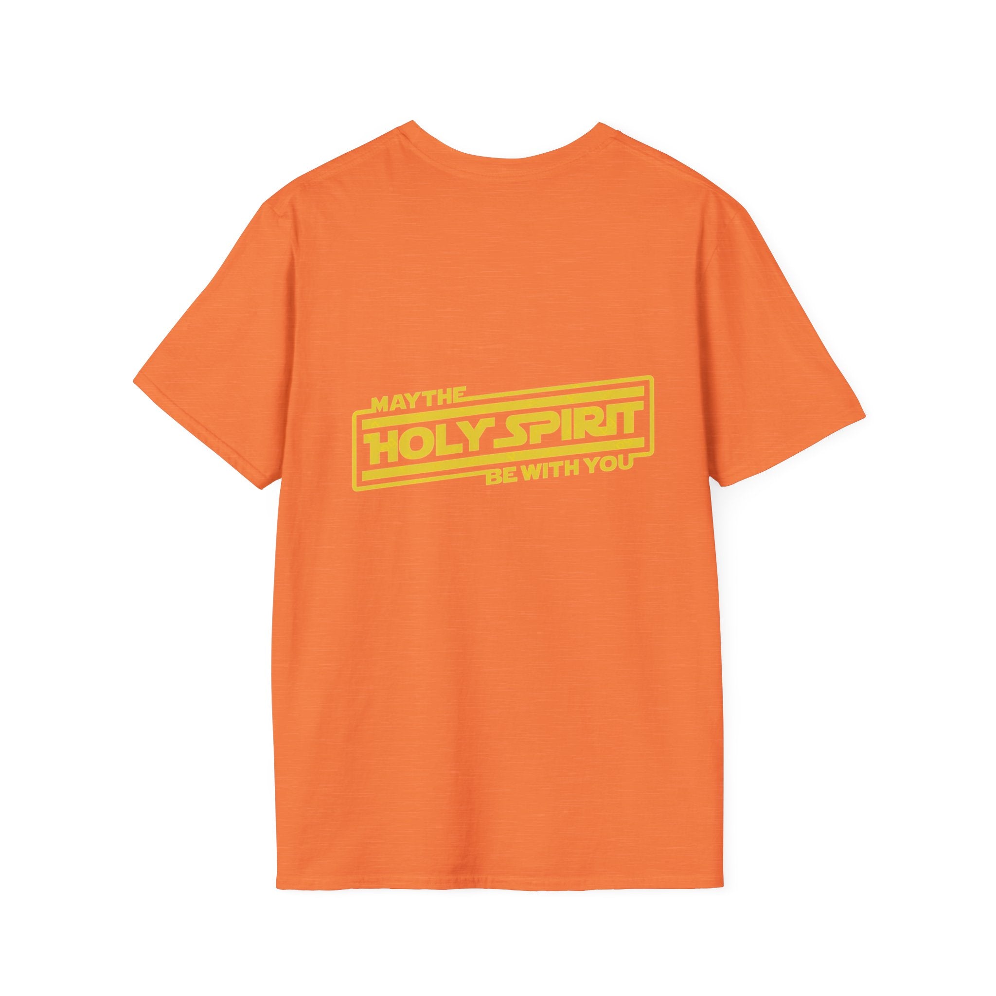 May the Holy Spirit Be With You T-shirt - Christian Star Wars Parody T-shirt Printify