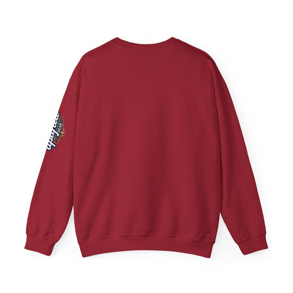 Under His Armor Crewneck Sweatshirt — Christian Faith Graphic Pullover Printify
