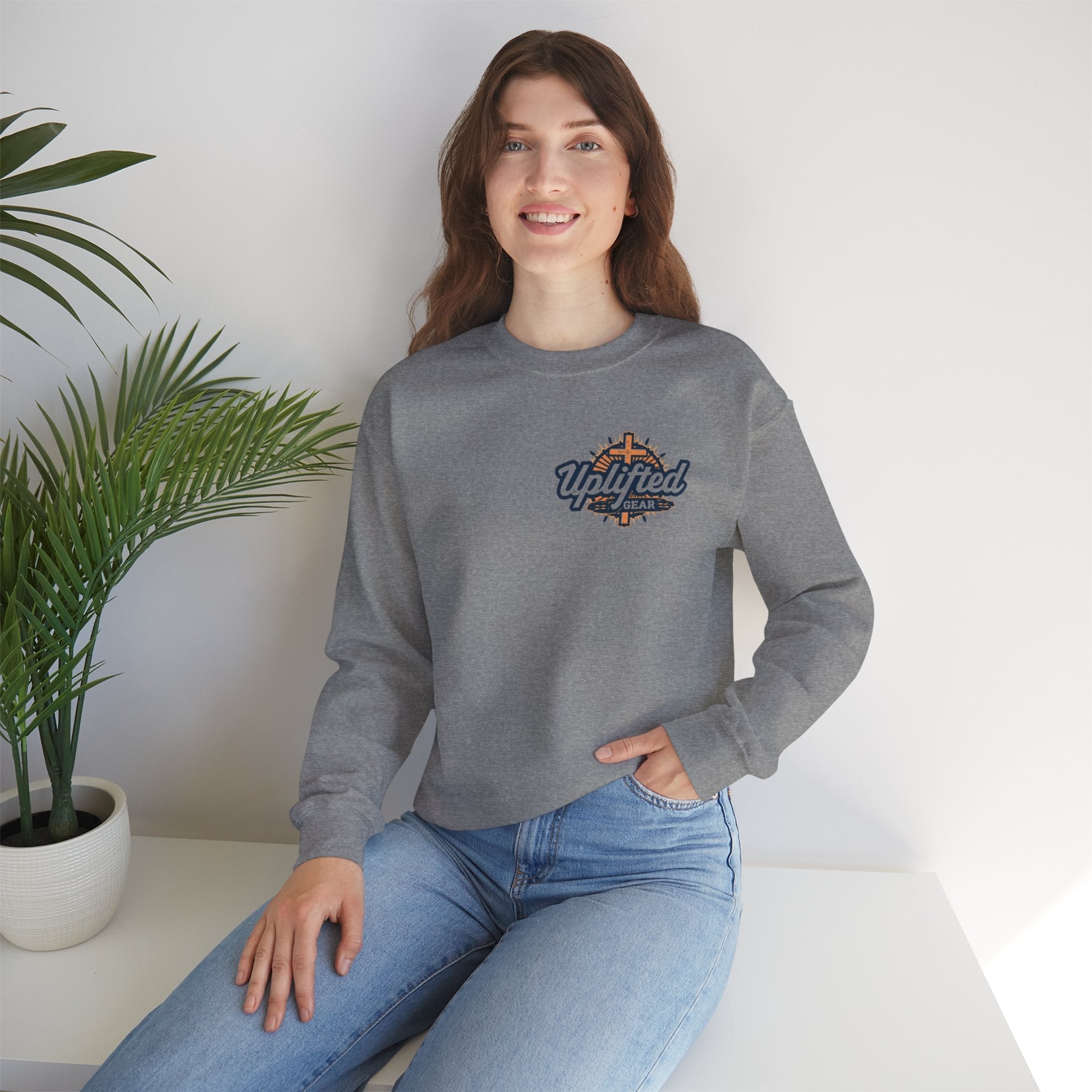 Bible Verse Unisex Heavy Blend™ Crewneck Sweatshirt -  Jeremiah 29 : 11 Printify