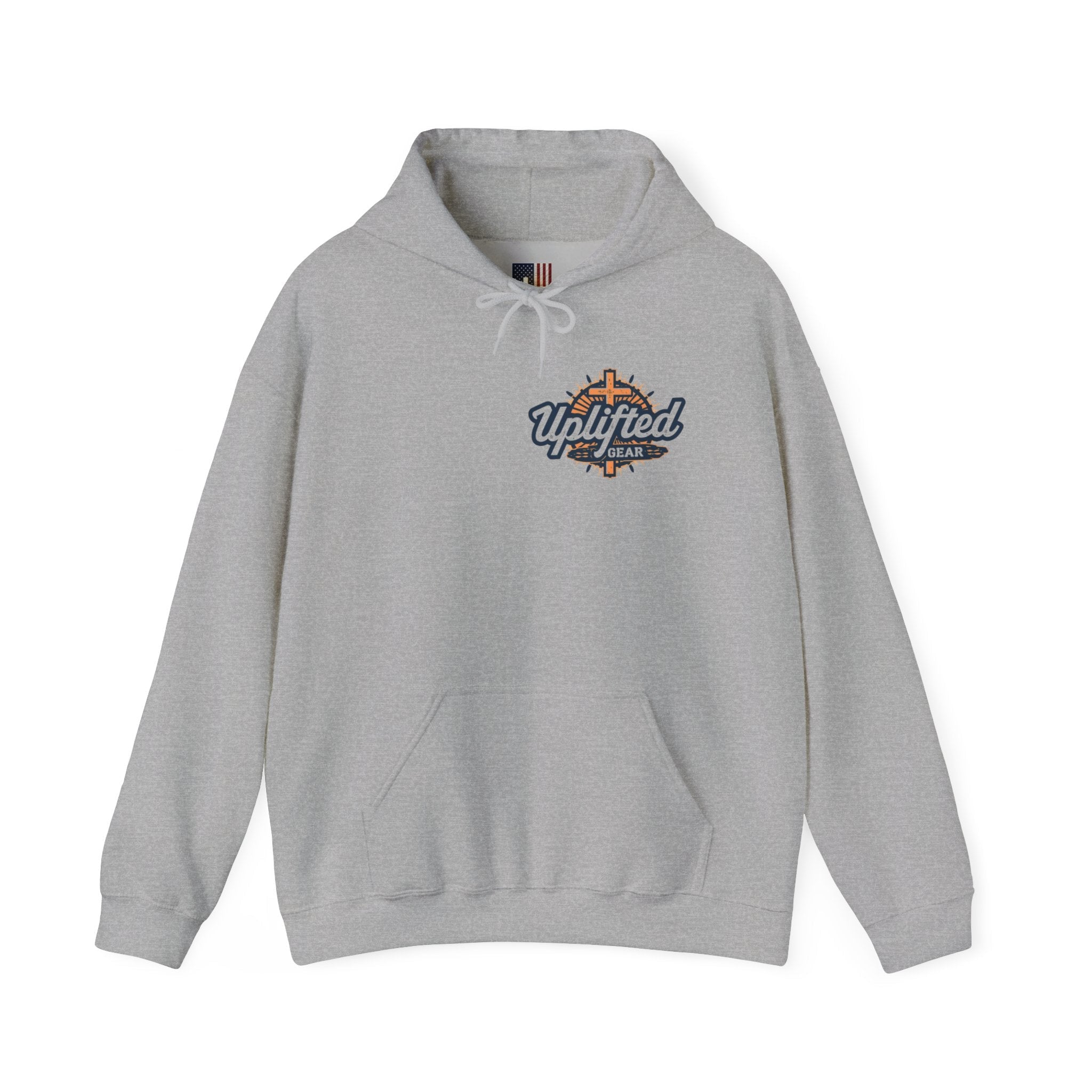 AMEN Acronym Hoodie – Agree with God Move with God End with God Never Doubt God Christian Sweatshirt for Unwavering Faith Printify