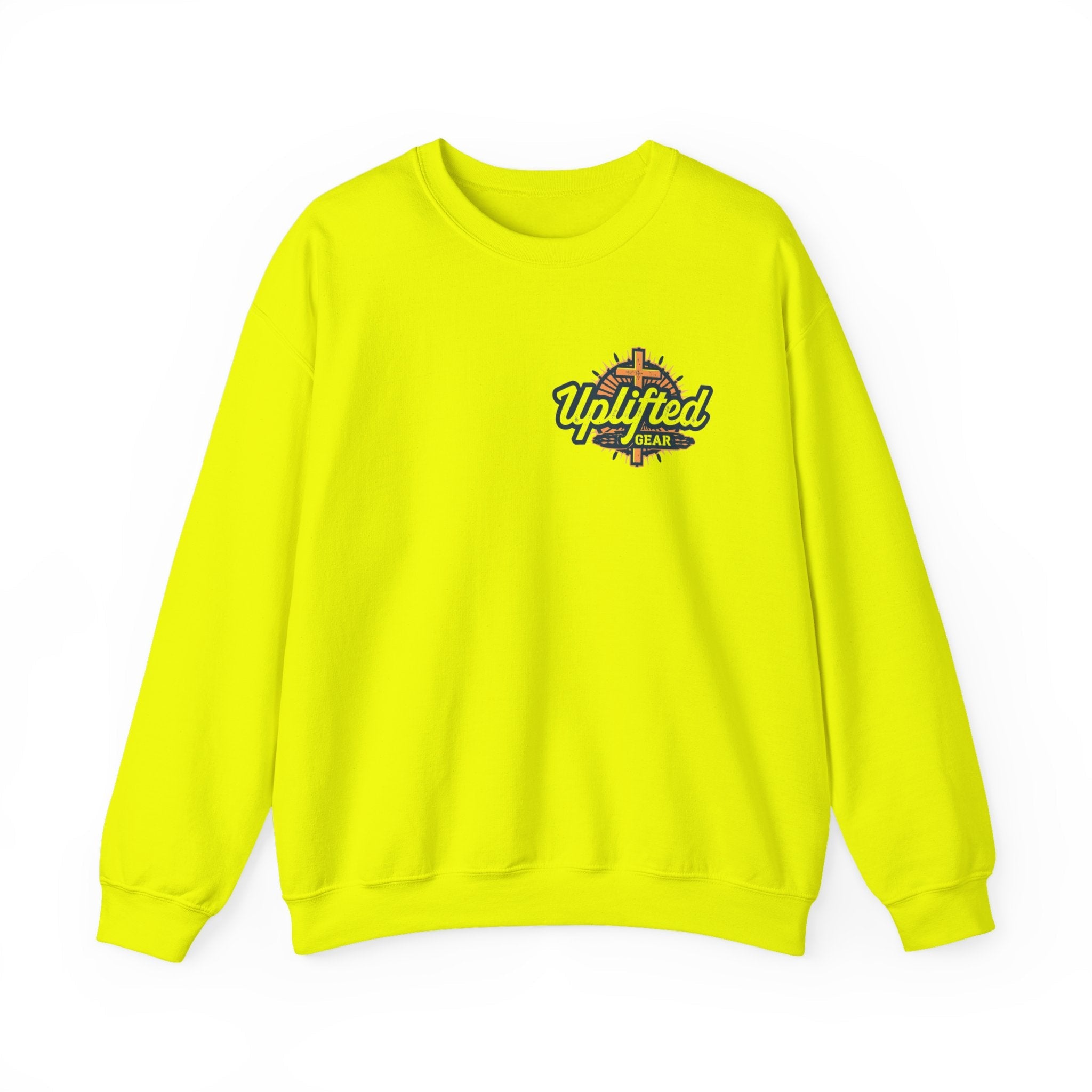 God Created Adam and Eve Sweatshirt – Biblical Truth Christian Sweatshirt for Unshakable Faith Printify