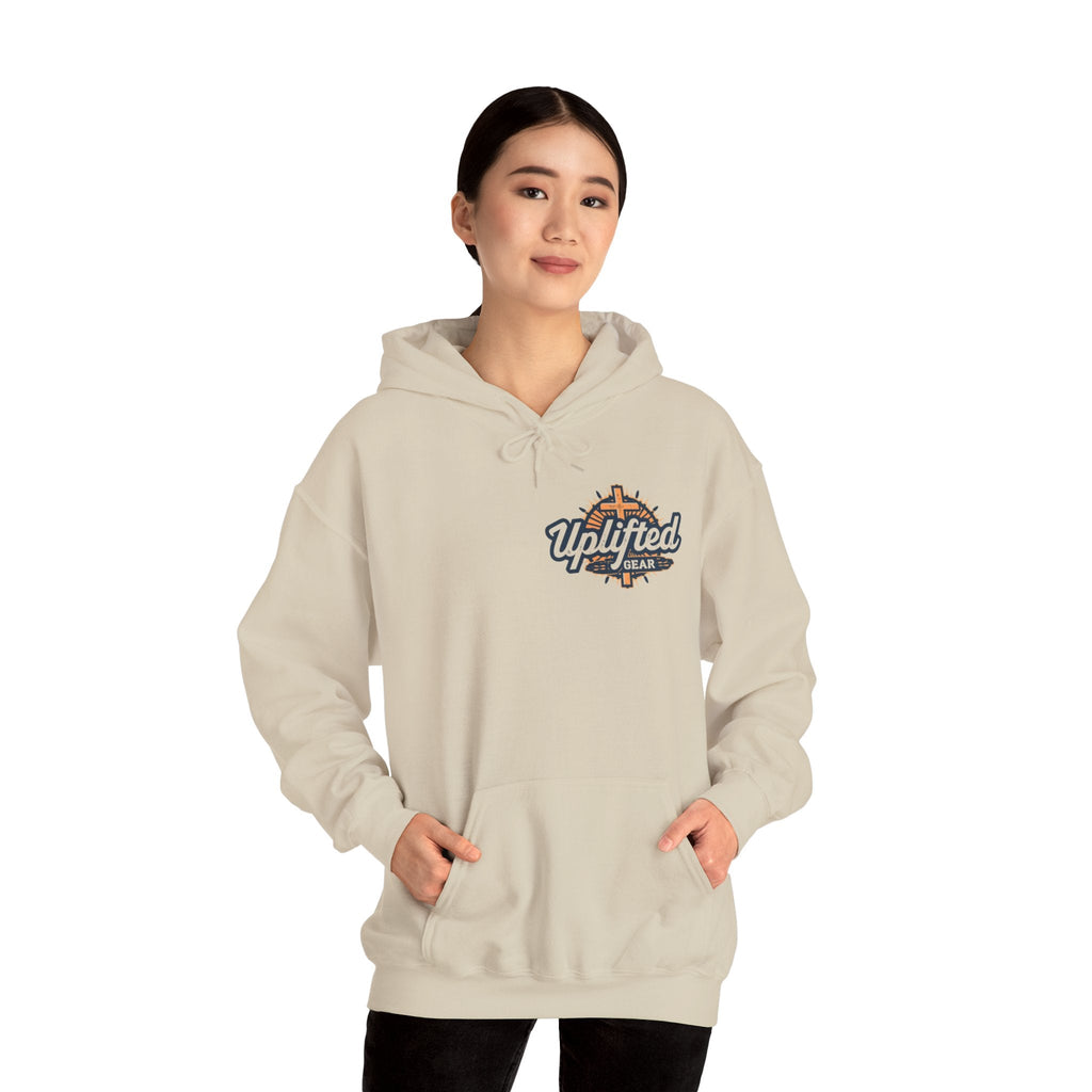 Religious Graphic Armor Of God Design - Unisex Heavy Blend™ Hooded Sweatshirt Printify
