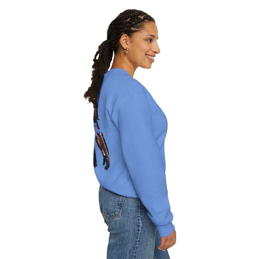 Religious Graphic Armor Of God Design - Unisex Heavy Blend™ Crewneck Sweatshirt Printify