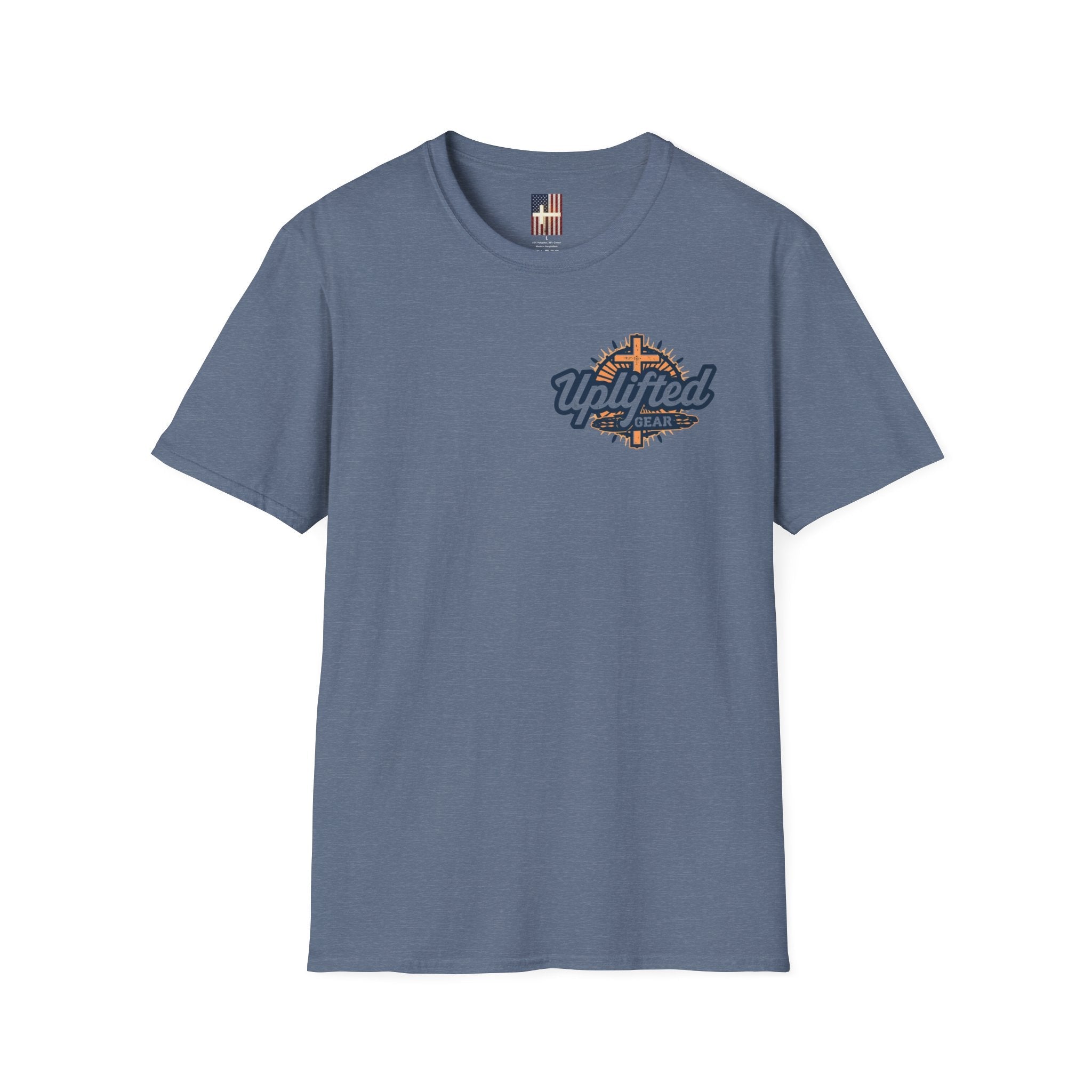 The Greatest Gift T-shirt – Cross Bow Present Christian T-shirt for Christmas Salvation & Eternal Faith Printify