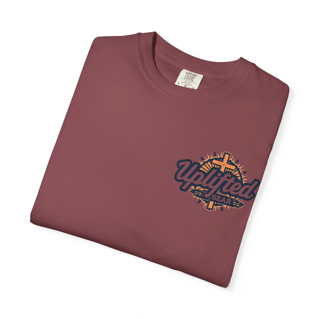 Unashamed T-shirt – Romans 1:16 Crucifixion Christian t-shirt for Bold Unwavering Faith Printify