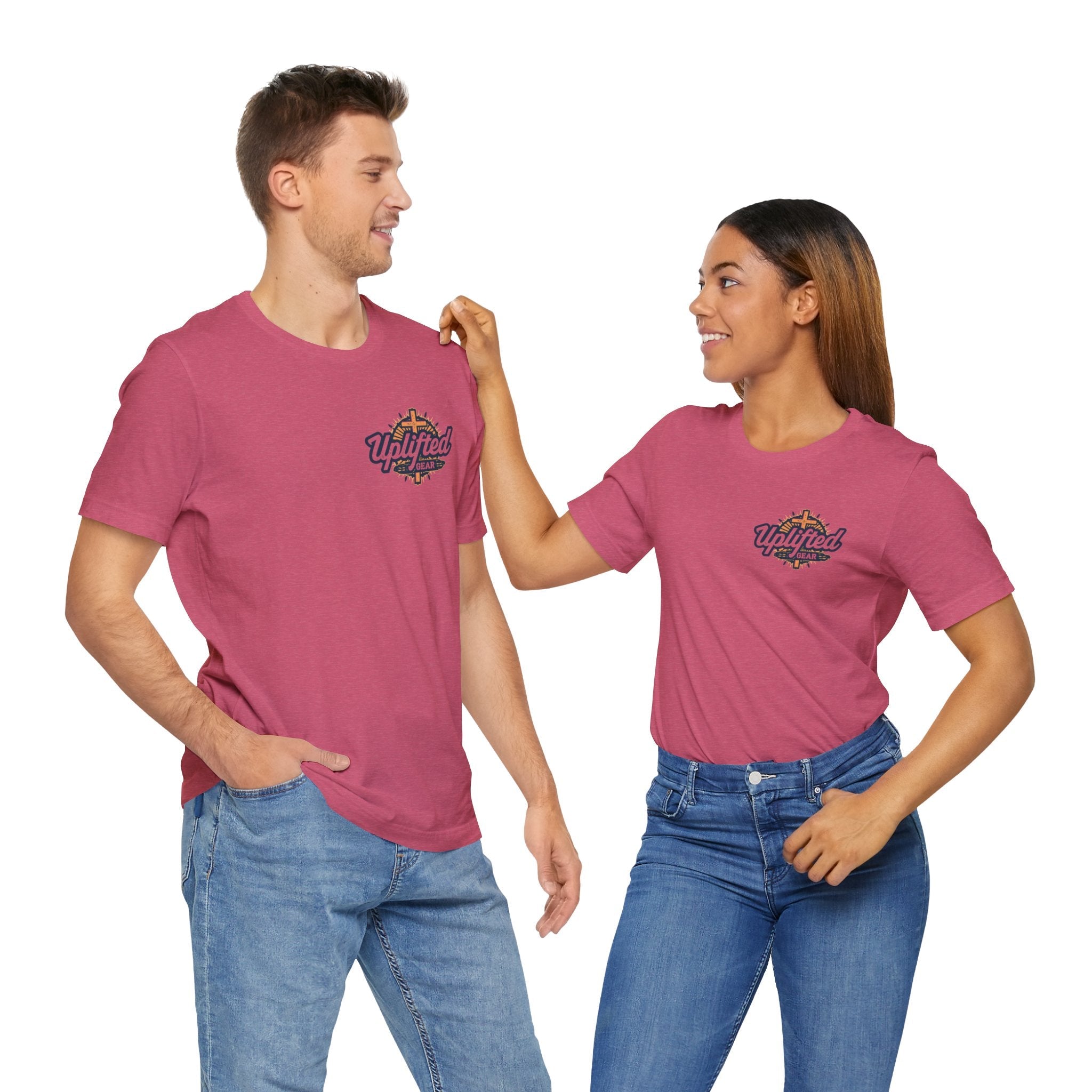 Religious Graphic Tee with Armor Of God Design Unisex Jersey Short Sleeve Tee Printify