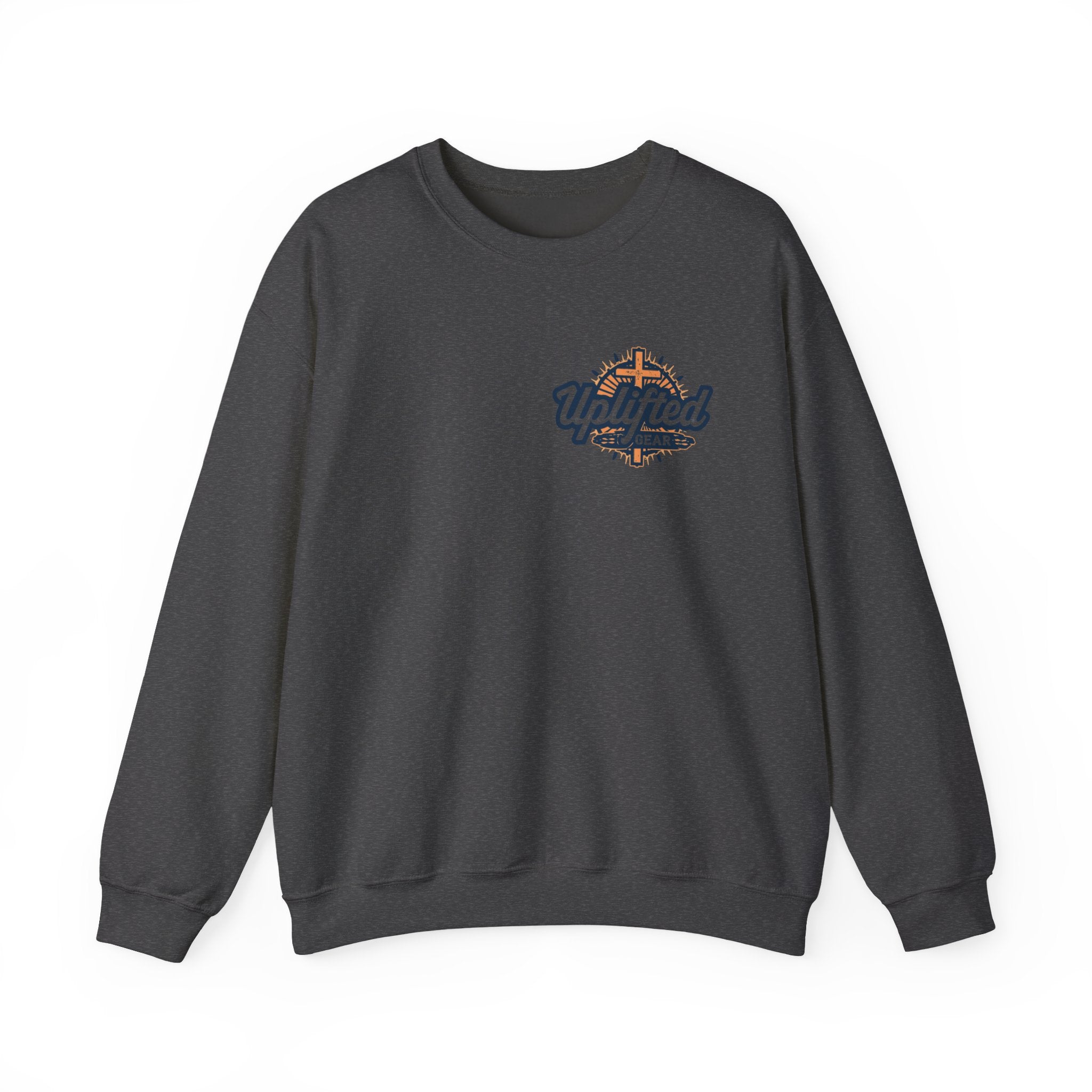 God Created Adam and Eve Sweatshirt – Biblical Truth Christian Sweatshirt for Unshakable Faith Printify
