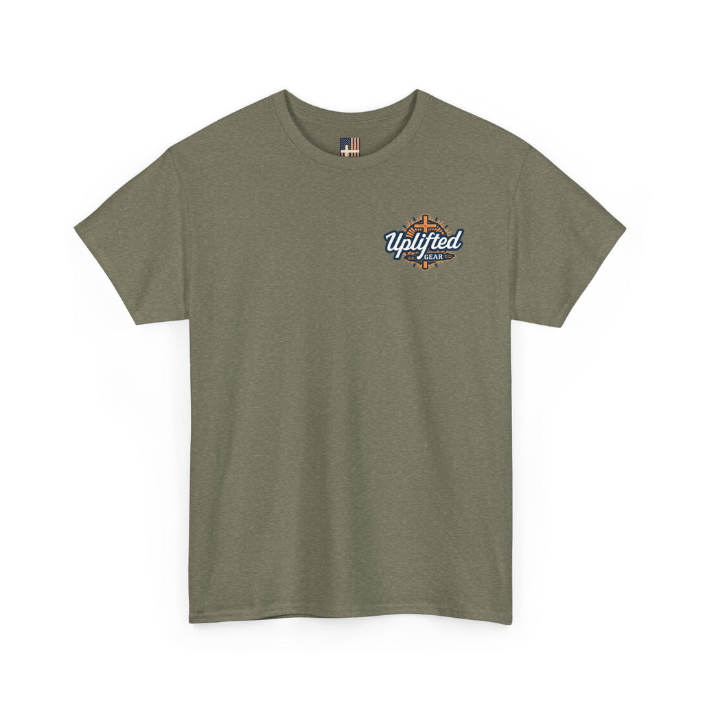 Abide Vintage Jesus Tee — "The Dude" Graphic Christian T-Shirt Printify