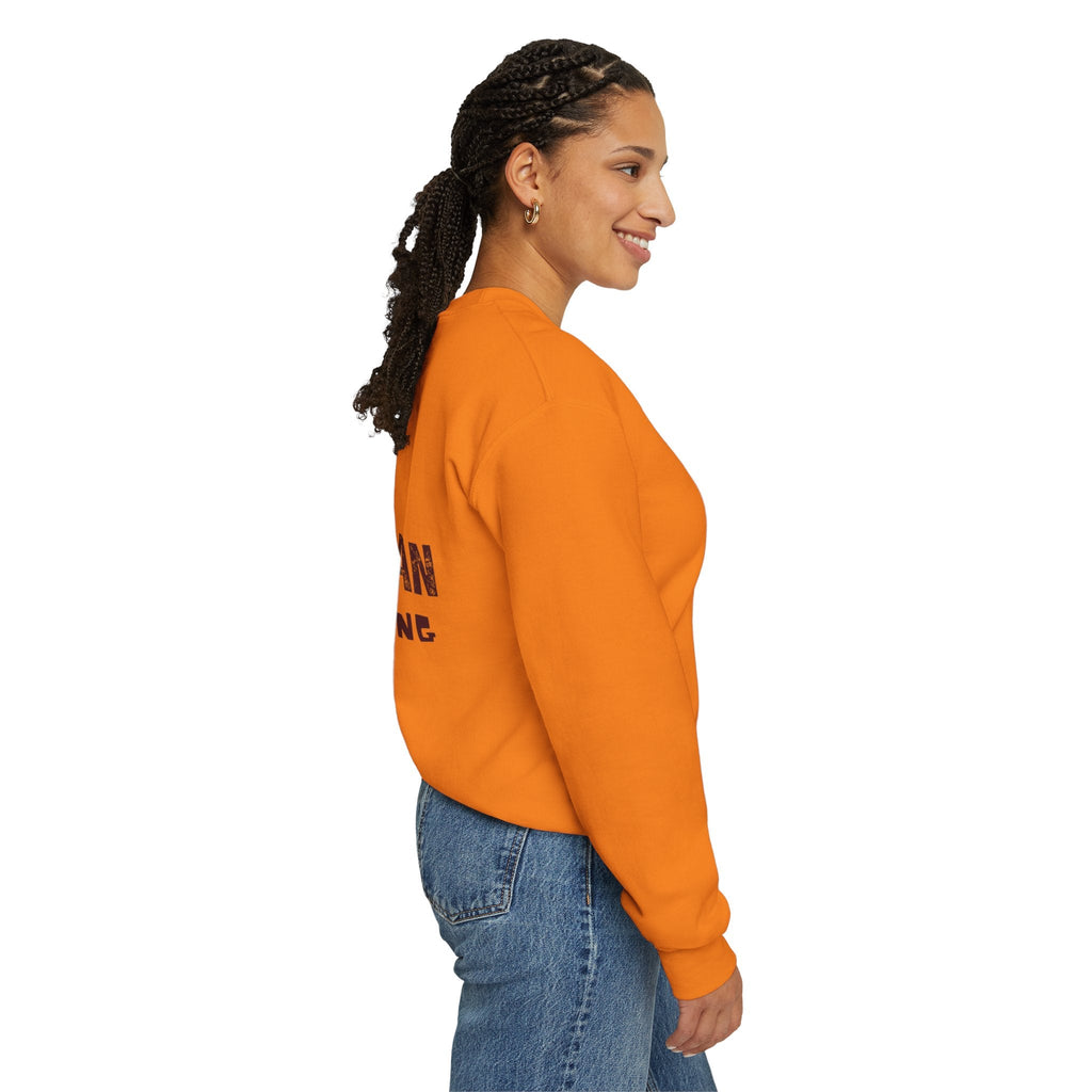 Theologian in Training Sweatshirt – Open Bible & Cross Christian Sweatshirt for Faithful Growth Printify