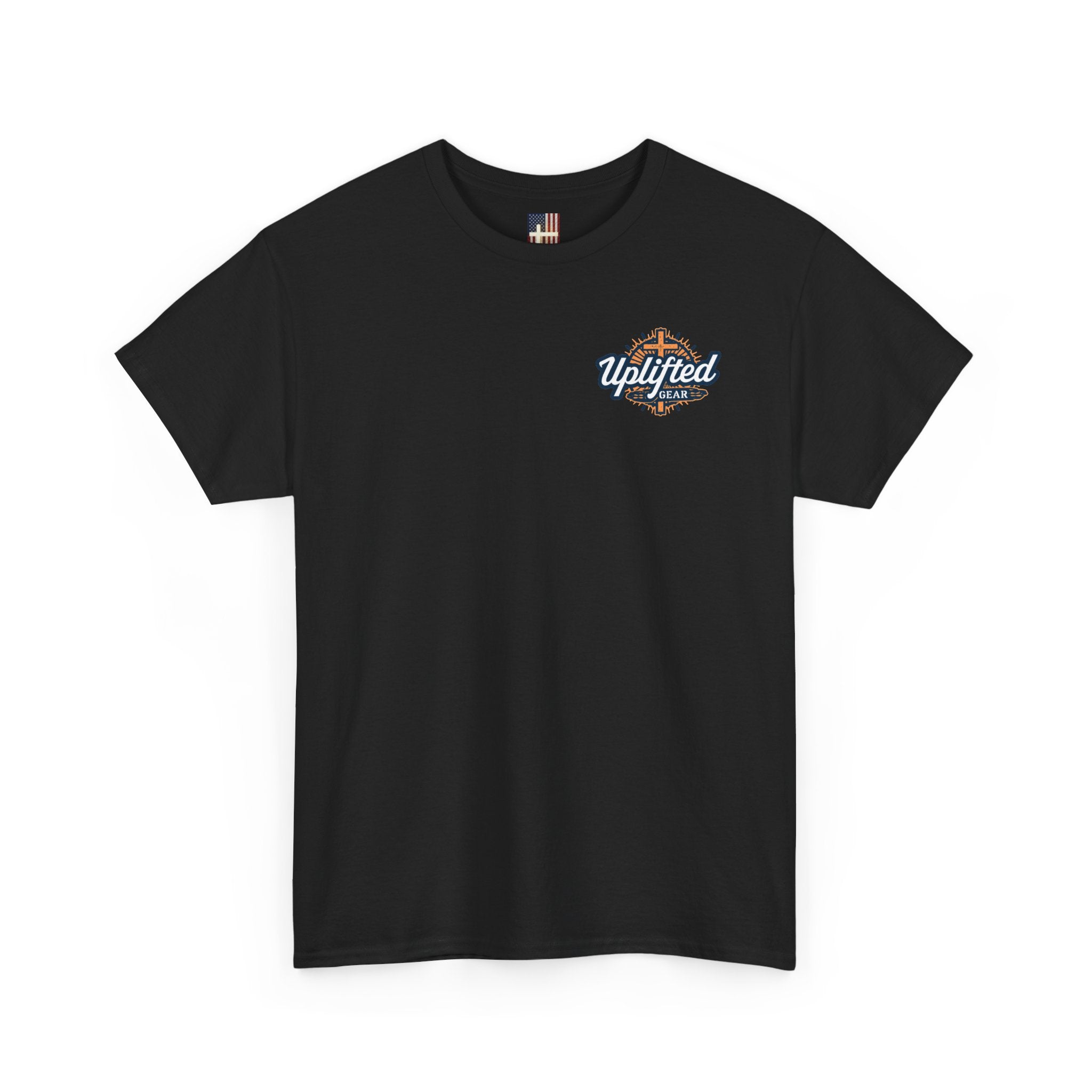 Gospel Graphic Tee — "Gospel" Colorful Logo Christian T-Shirt Printify