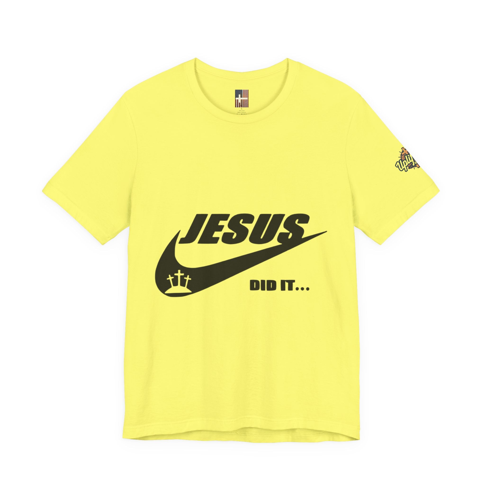 Jesus Did It T-shirt - Funny Christian Parody T-shirt - Faith & Victory Apparel