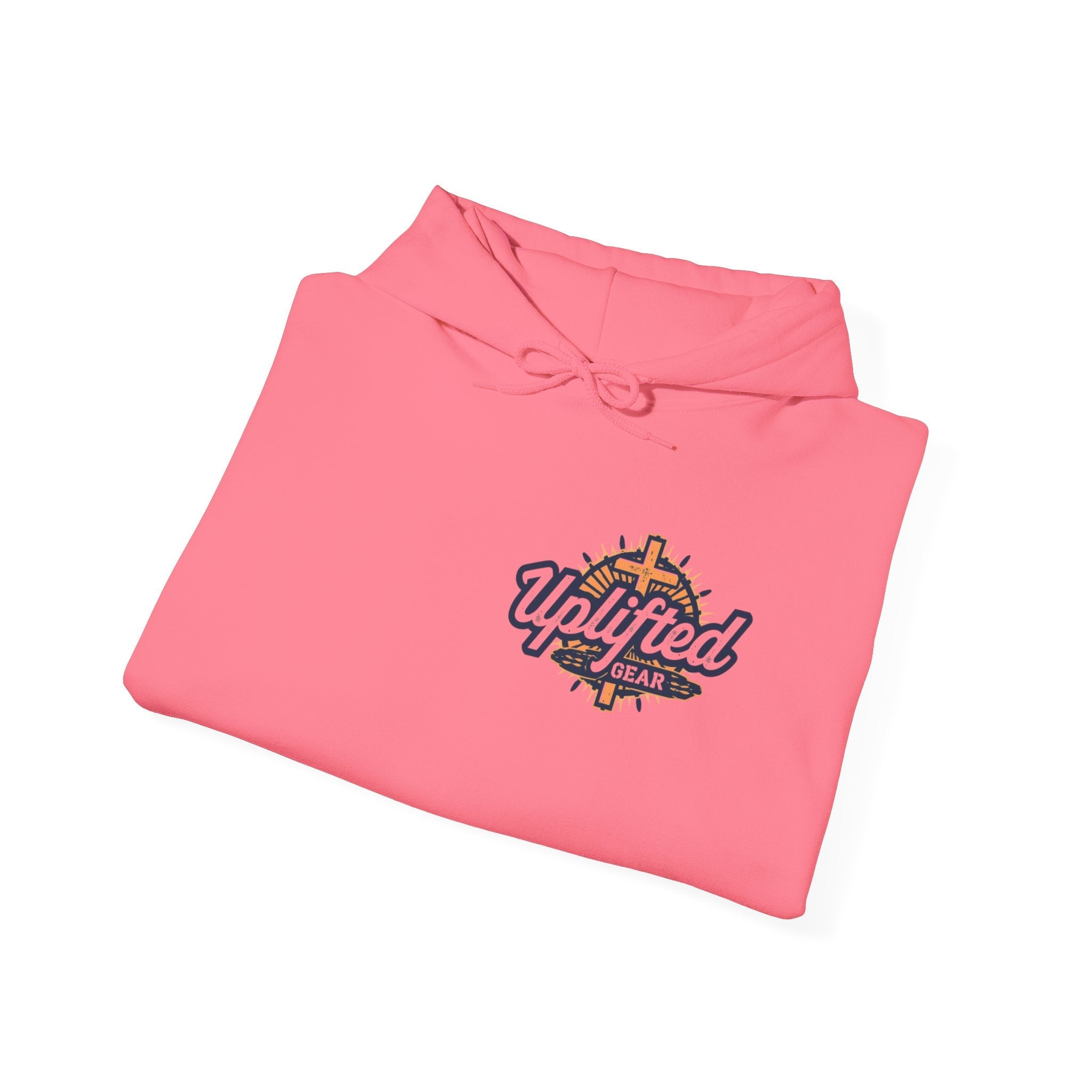 Unique Unicorn Hoodie – Rainbow Cross Psalm 139:14 Christian Hoodie for Wonderfully Made Printify