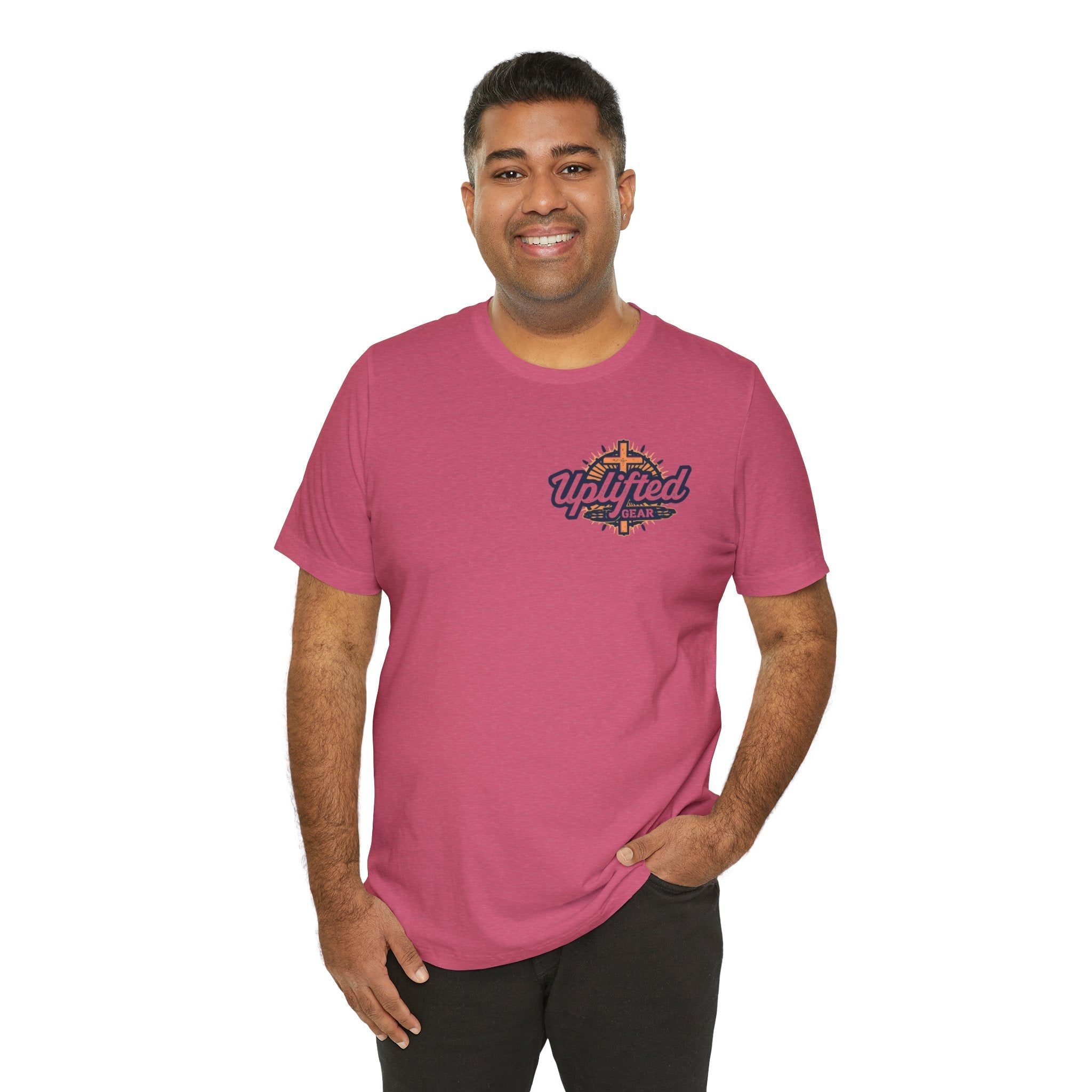 Trust in The Lord Proverbs 3:5-6 Biblical Design Unisex Jersey Short Sleeve Tee Printify
