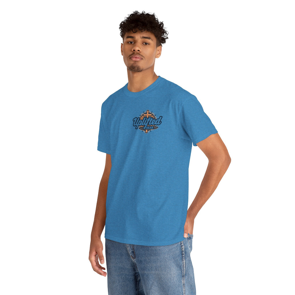 Trust in The Lord Proverbs 3:5-6 Biblical Design Unisex Heavy Cotton Tee Printify