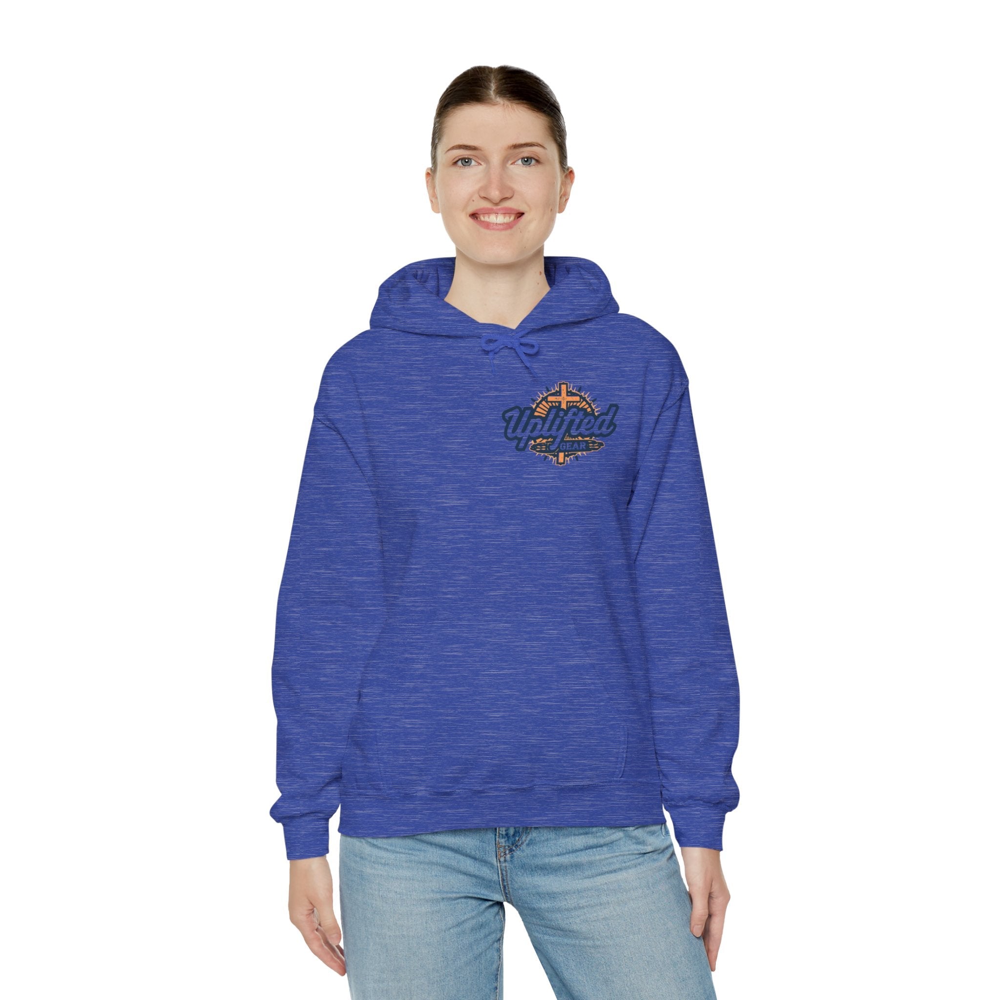 Religious Graphic Armor Of God Design - Unisex Heavy Blend™ Hooded Sweatshirt Printify