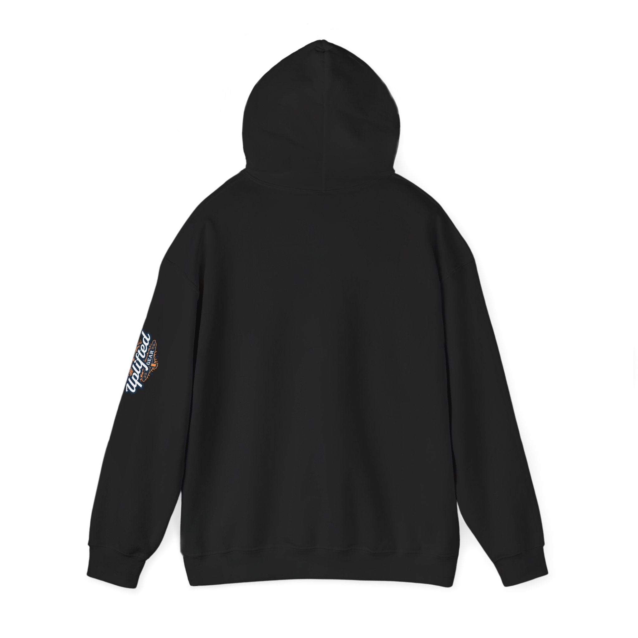 Under Armor Logo Hoodie — Black Athletic Pullover Printify