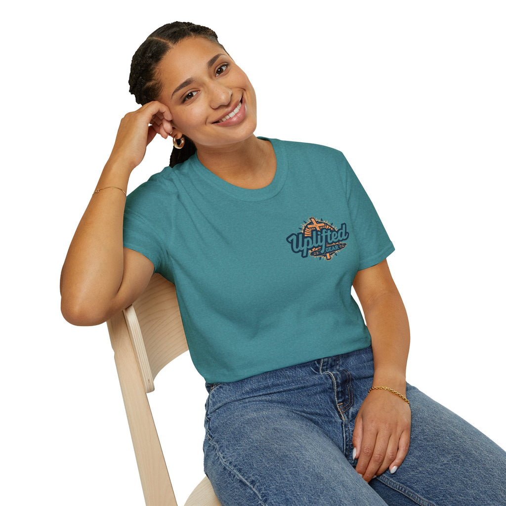 Trust in The Lord Proverbs 3:5-6 Biblical Design Unisex Softstyle T-Shirt Printify