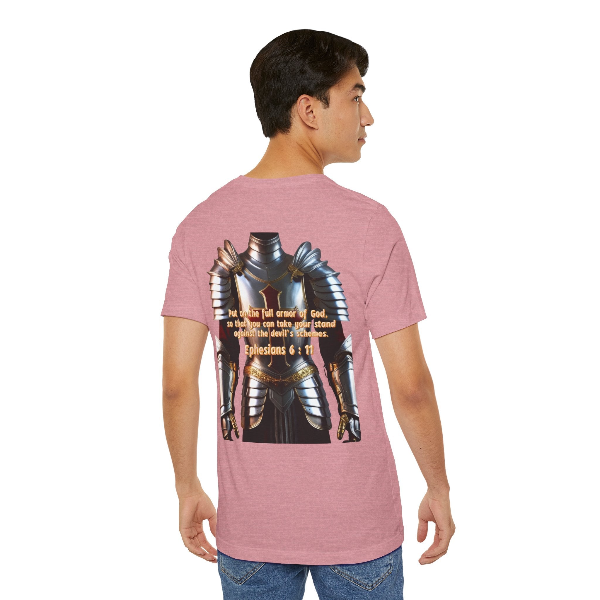 Religious Graphic Armor Of God Design - Unisex Jersey Short Sleeve Tee Printify